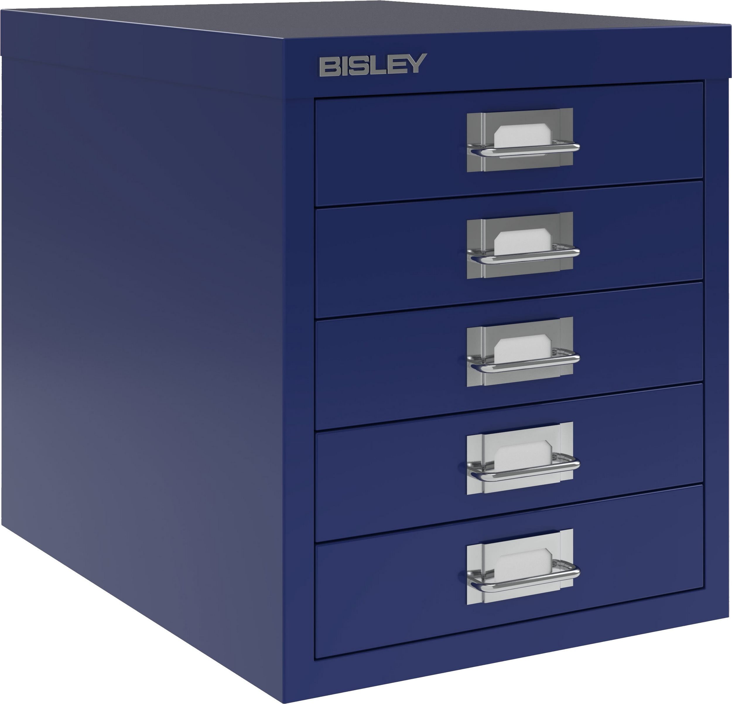 Bisley Aktenschrank MultiDrawer Schubladenschrank in Oxfordblau - Maße: H 33 x B 28 x T 38 cm