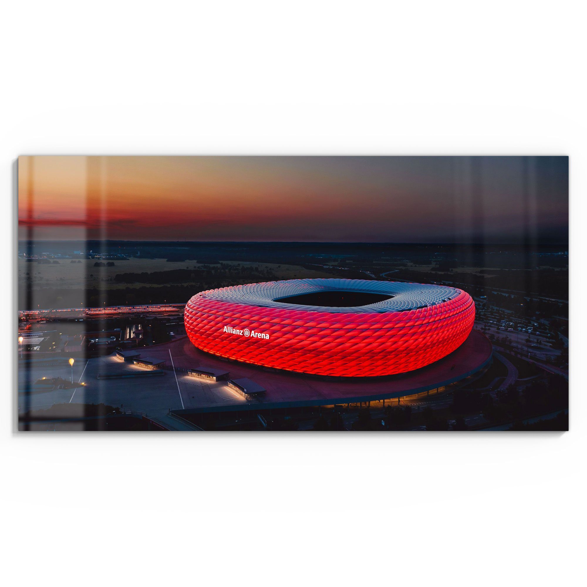 DEQORI Glasbild 'Allianz Arena, München', 'Allianz günstig online kaufen