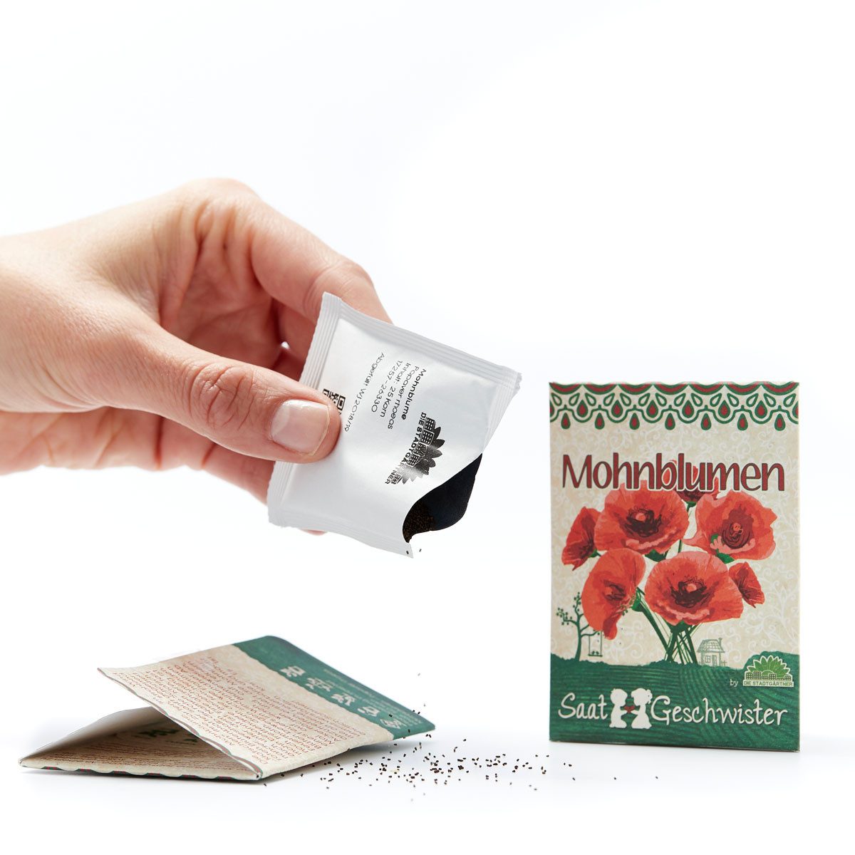 Blumensamen Saatgut Mohnblumen (Papaver Rhoeas). günstig online kaufen