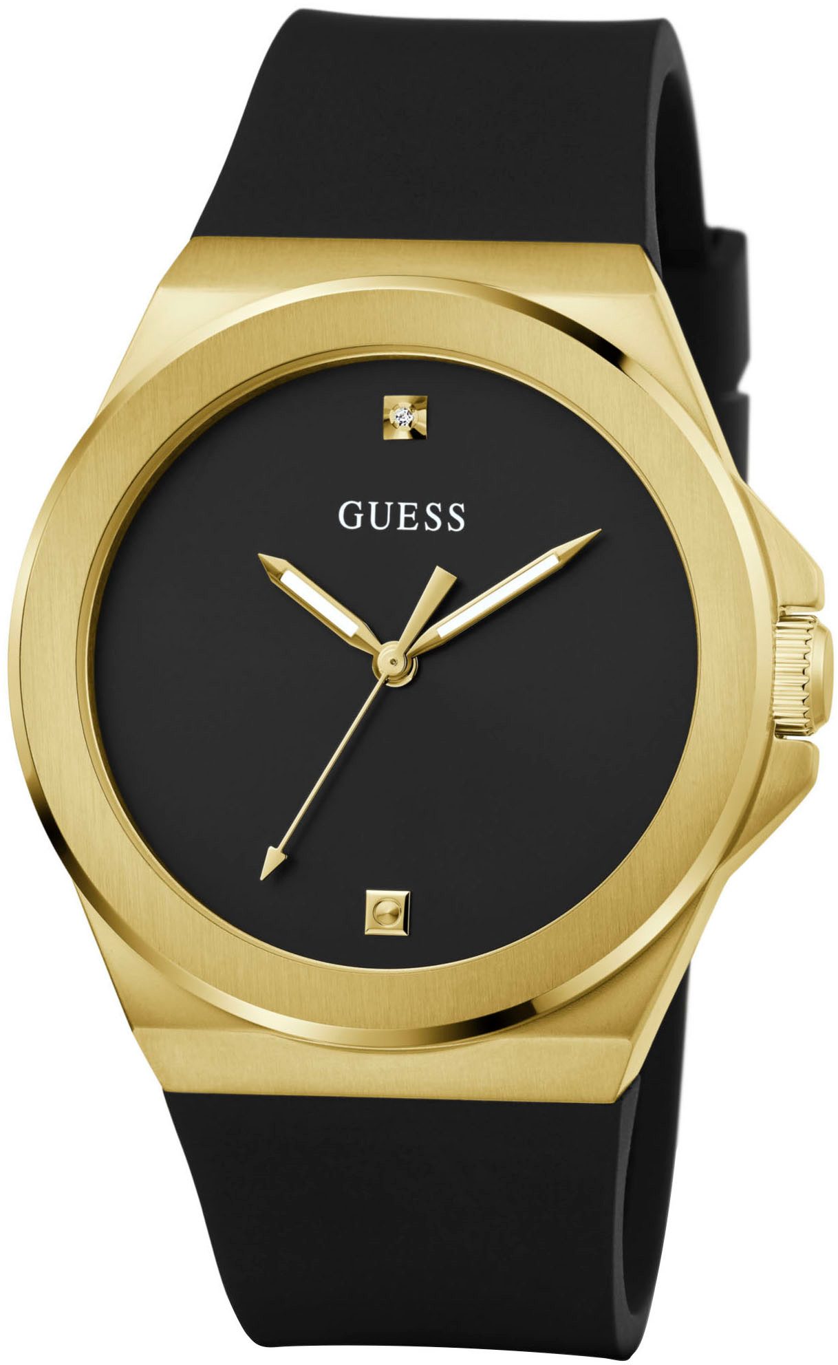 Guess Quarzuhr VINYL GW0790G1, Armbanduhr, Herrenuhr, günstig online kaufen