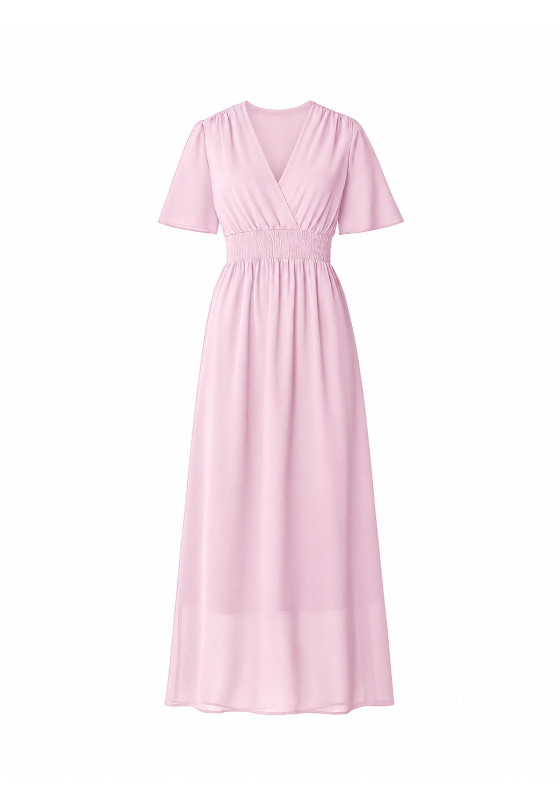 Elara Maxikleid Sommer-Maxikleid mit V-Ausschnitt (1-tlg)