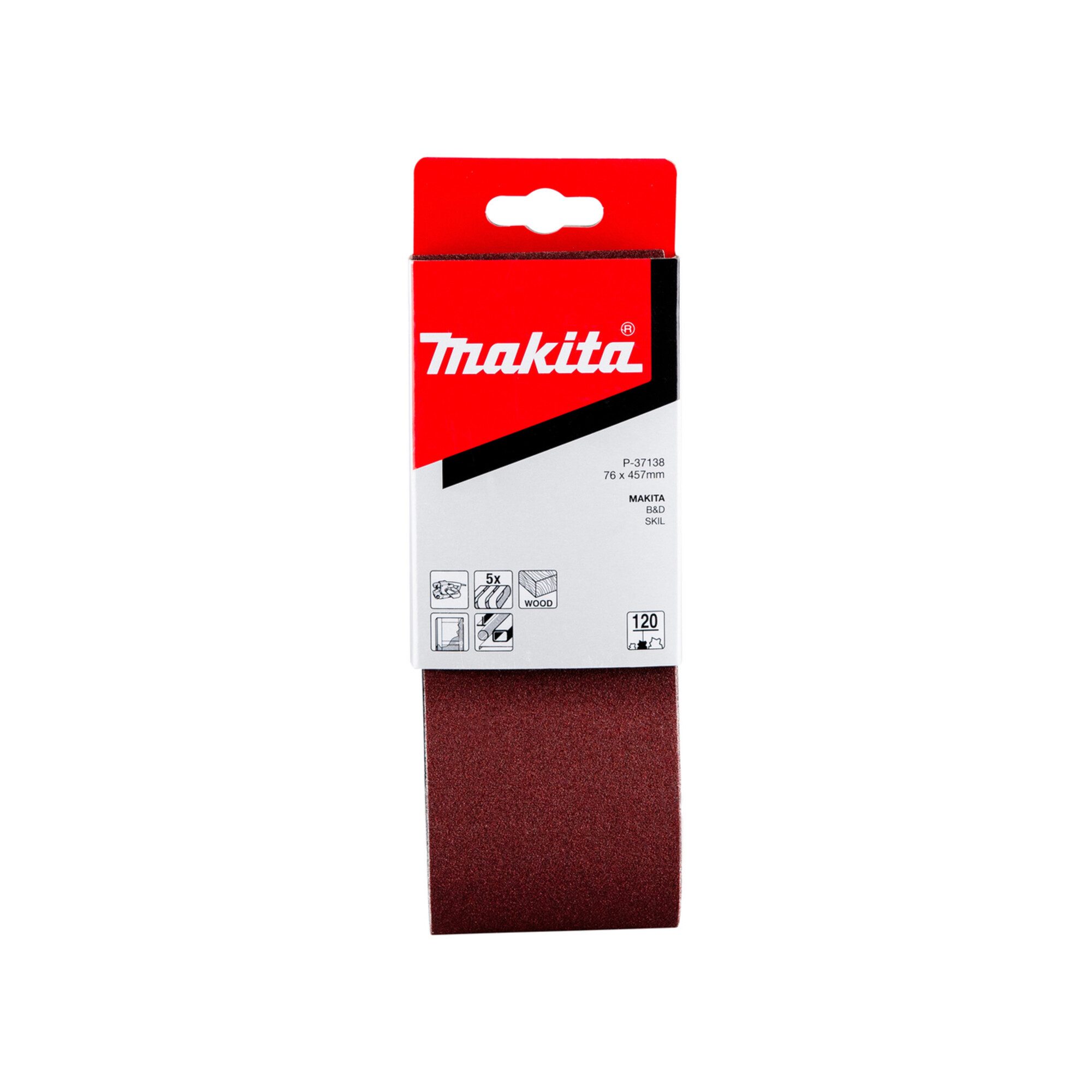 Makita Schleifband Makita Schleifband 76x457mm K120 (P-37138)