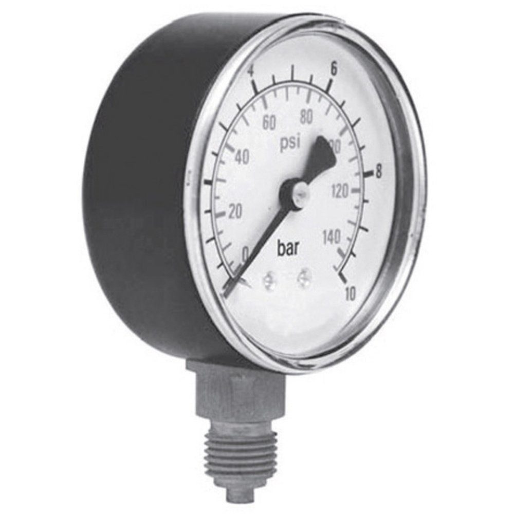 ICH Druckluftgeräte-Set ICH Manometer 301.63.-1 Anschluss (Manometer): Unterseite -1 bis 0 ba
