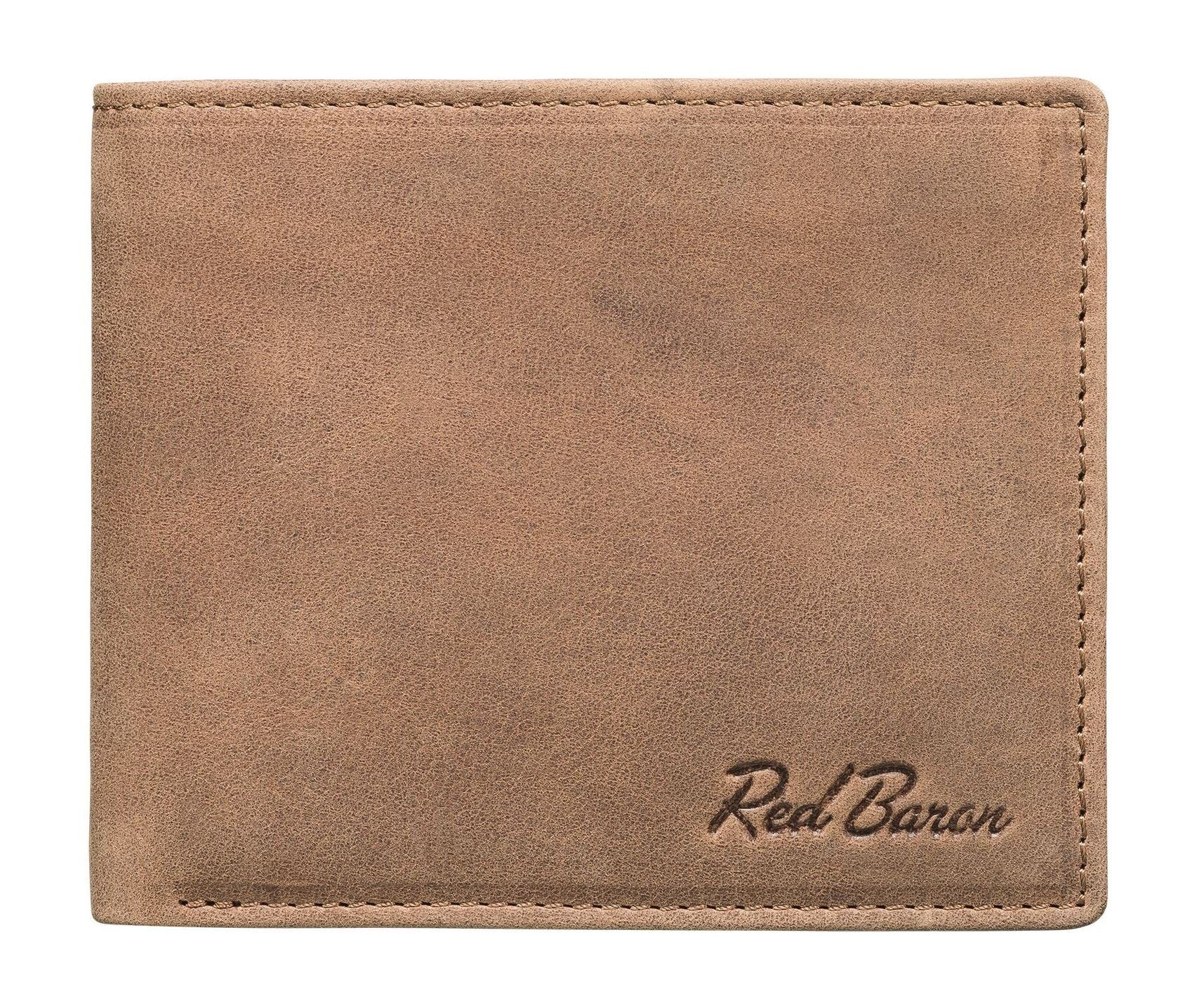 Geldbörse Geldbeutel Leder Braun RB-WT-005-05