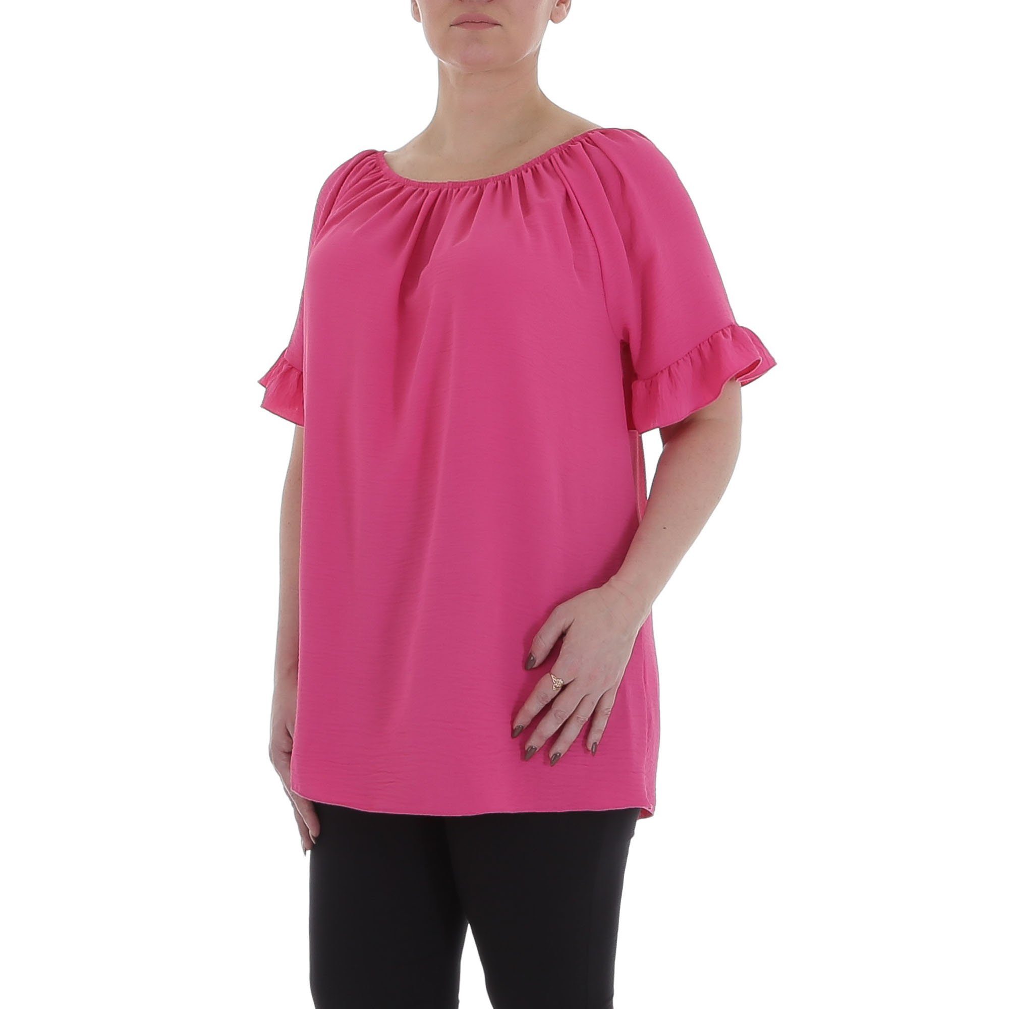 Ital-Design Kurzarmbluse Damen Elegant (85915855) Bluse günstig online kaufen