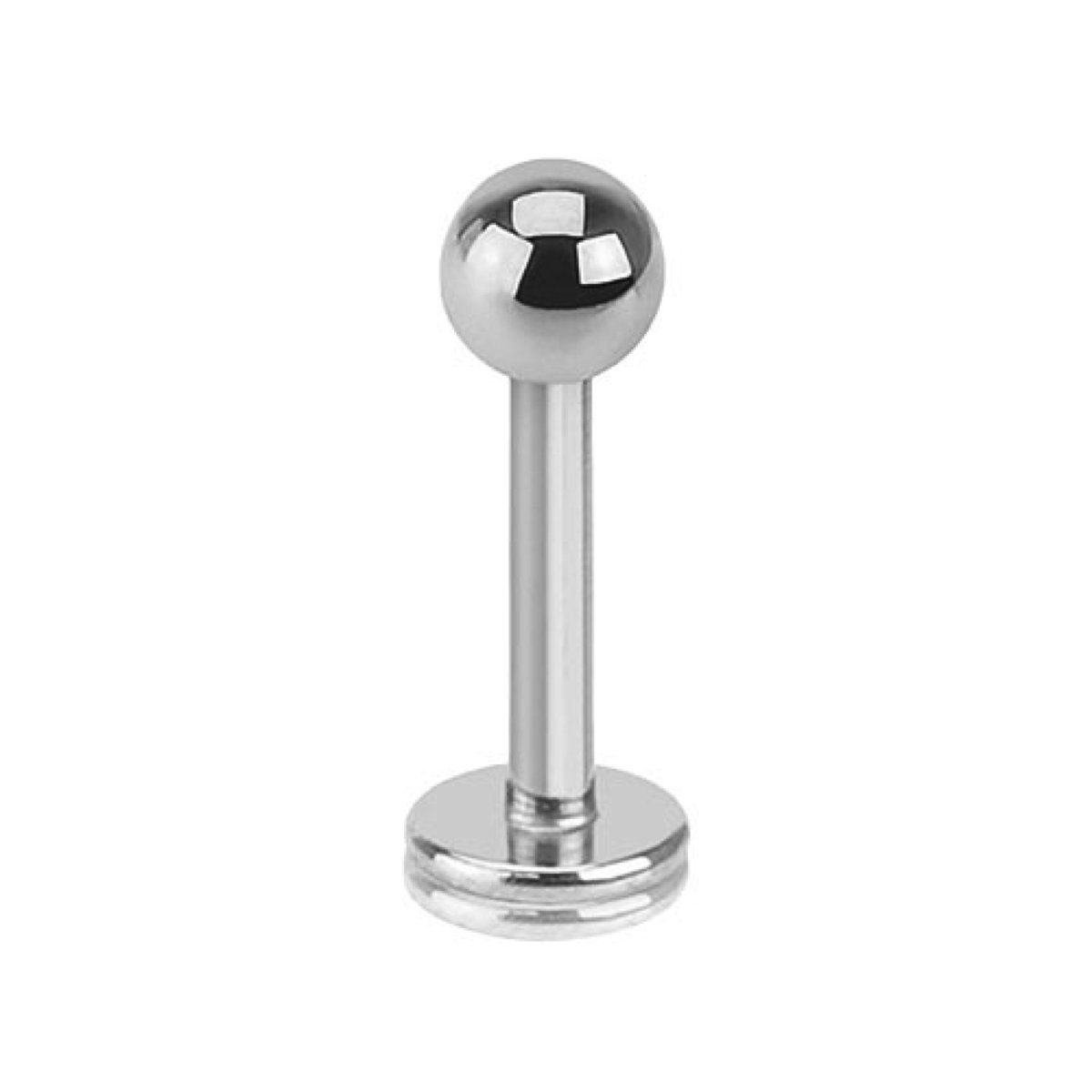 Piercing-Set Piercing Stab für Lippe Labret Ohr Helix Kugel