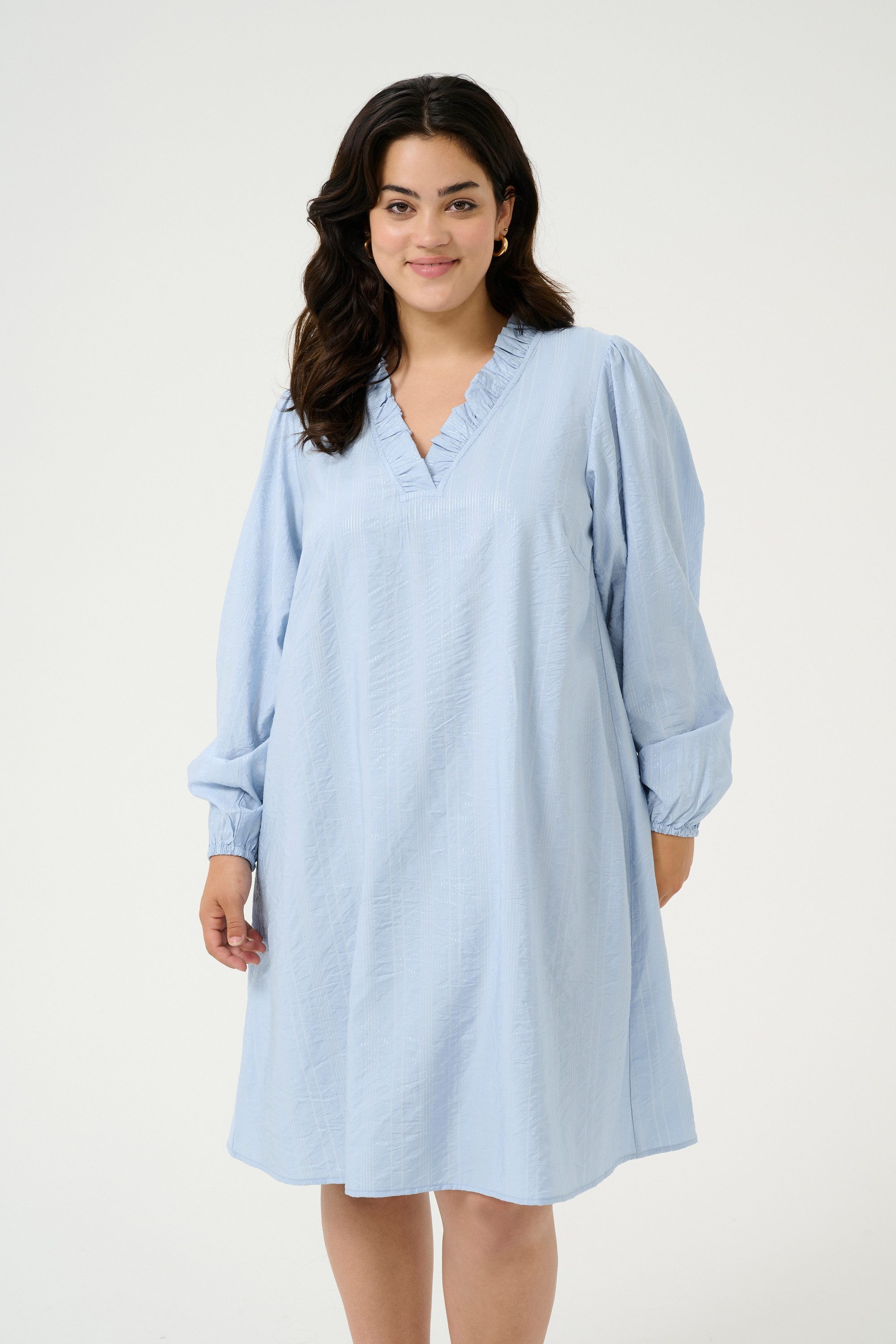 KAFFE Curve Blusenkleid Kleid KCanni Große Größen günstig online kaufen