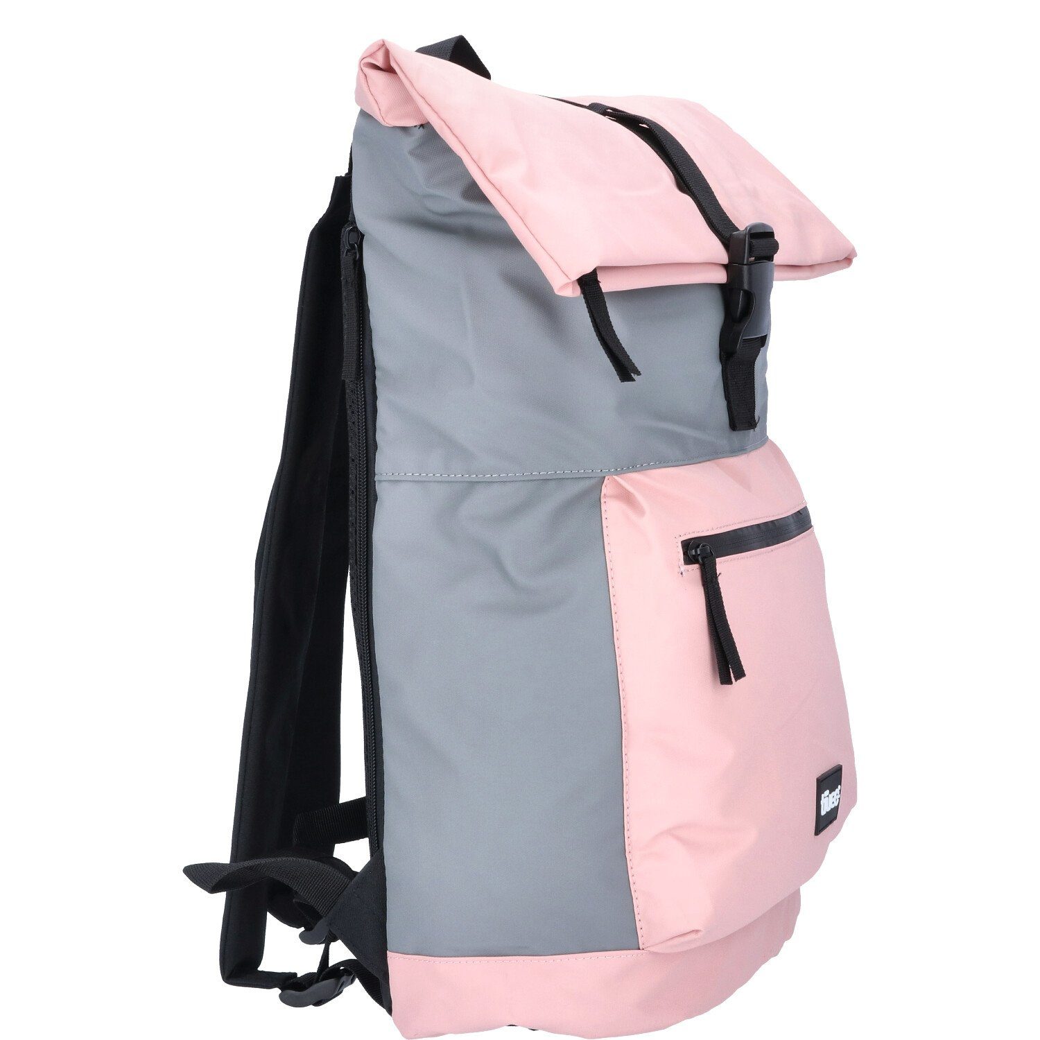 Freizeit TheTrueC rose/grey Rucksack Edinburgh (Stück, Rucksack TheTrueC Stück)