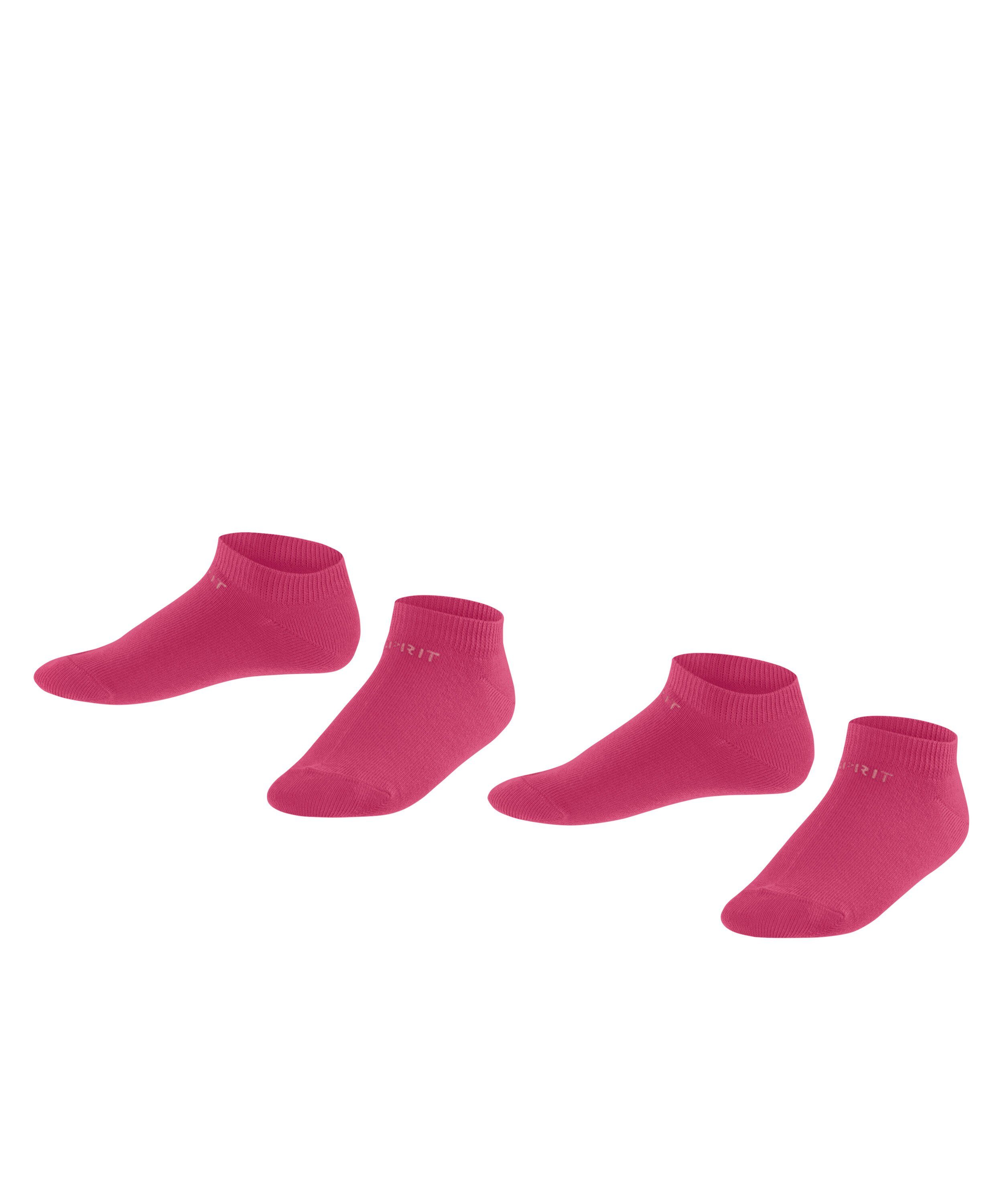 Esprit Sneakersocken Foot Logo 2-Pack (8859) aus weichem scarlet Baumwollmix (2-Paar)