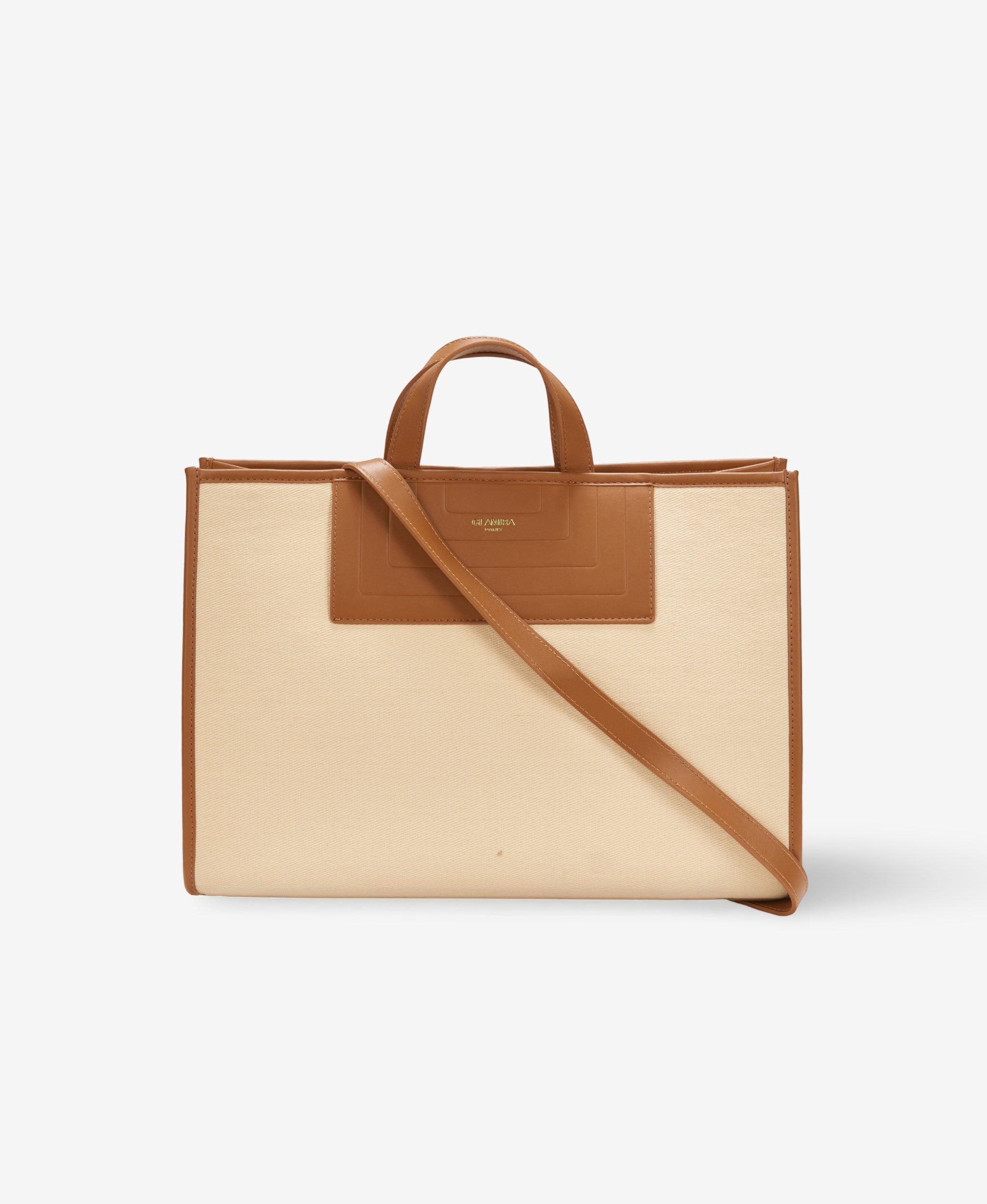 GLAMIRA Handtasche Rustic Allure Tan Henkeltasche (1-tlg), echt Leder
