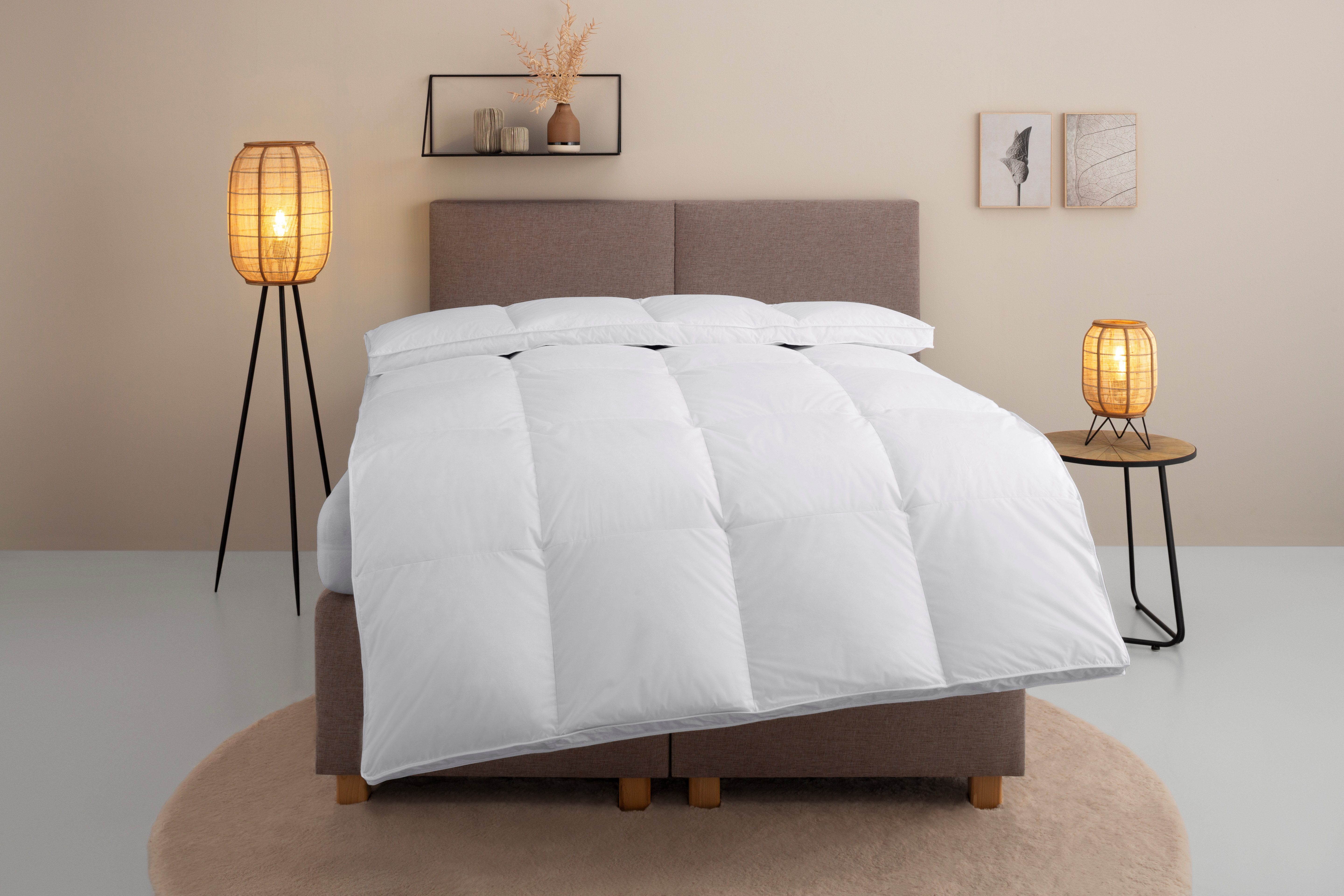 OTTO home Daunenbettdecke Chevillon Bettdecke 135x200 cm, 155x220 cm und weitere Größen, Füllung: 90% Daunen & 10% Federn, Bezug: 100% Baumwolle, Bettdecken, So – Bild 2 von 5