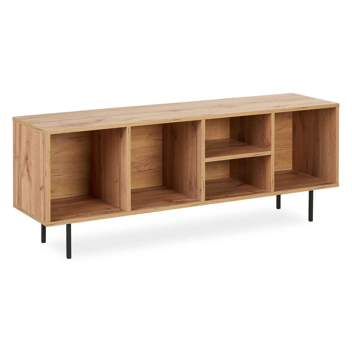 Homestyle4u TV-Board Fernsehschrank Holz Industrial Style günstig online kaufen