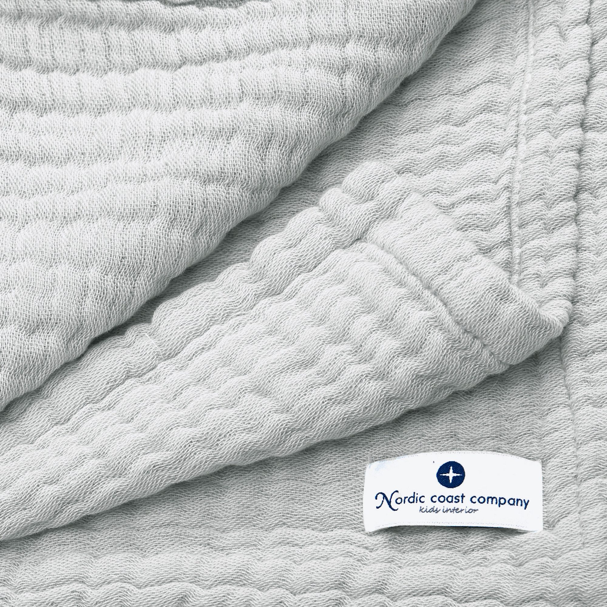 Nordic Coast Company Neugeborenen-Geschenkset Geschenk Set zur Geburt, Puckdecke, Musselindecke, Babydecke Spucktuch Baby-Set Erstausstattung Geburt Babyausstattung- bessere Windeltorte