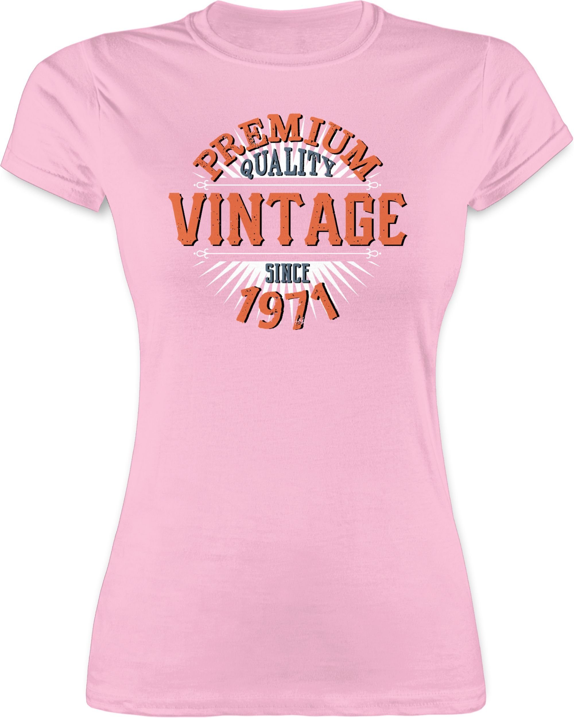Shirtracer T-Shirt »50. Geburtstag Vintage 1971 - Geburtstag Geschenk -  Damen Premium T-Shirt« Geburtstagsgeschenk Birthday Party online kaufen |  OTTO