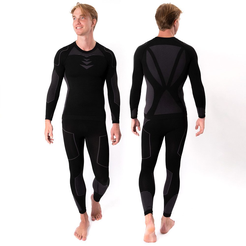 OCCULTO Thermounterhemd Thermounterwäsche Herren Set (Modell: James) (1-St)