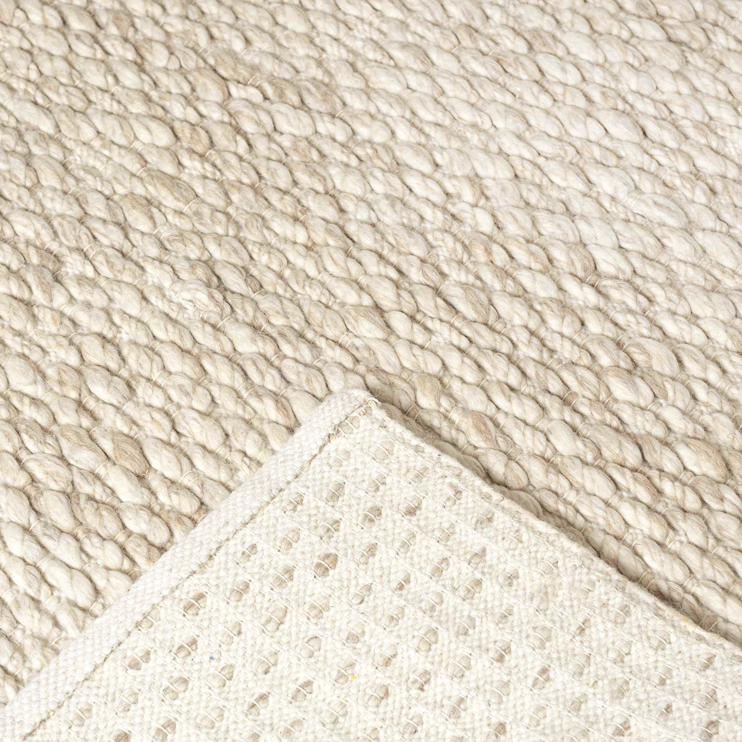 cm Naturprodukt Japandi, Wolle, 80 150 Designteppich Handwebteppich Wollteppich Mazovia, x