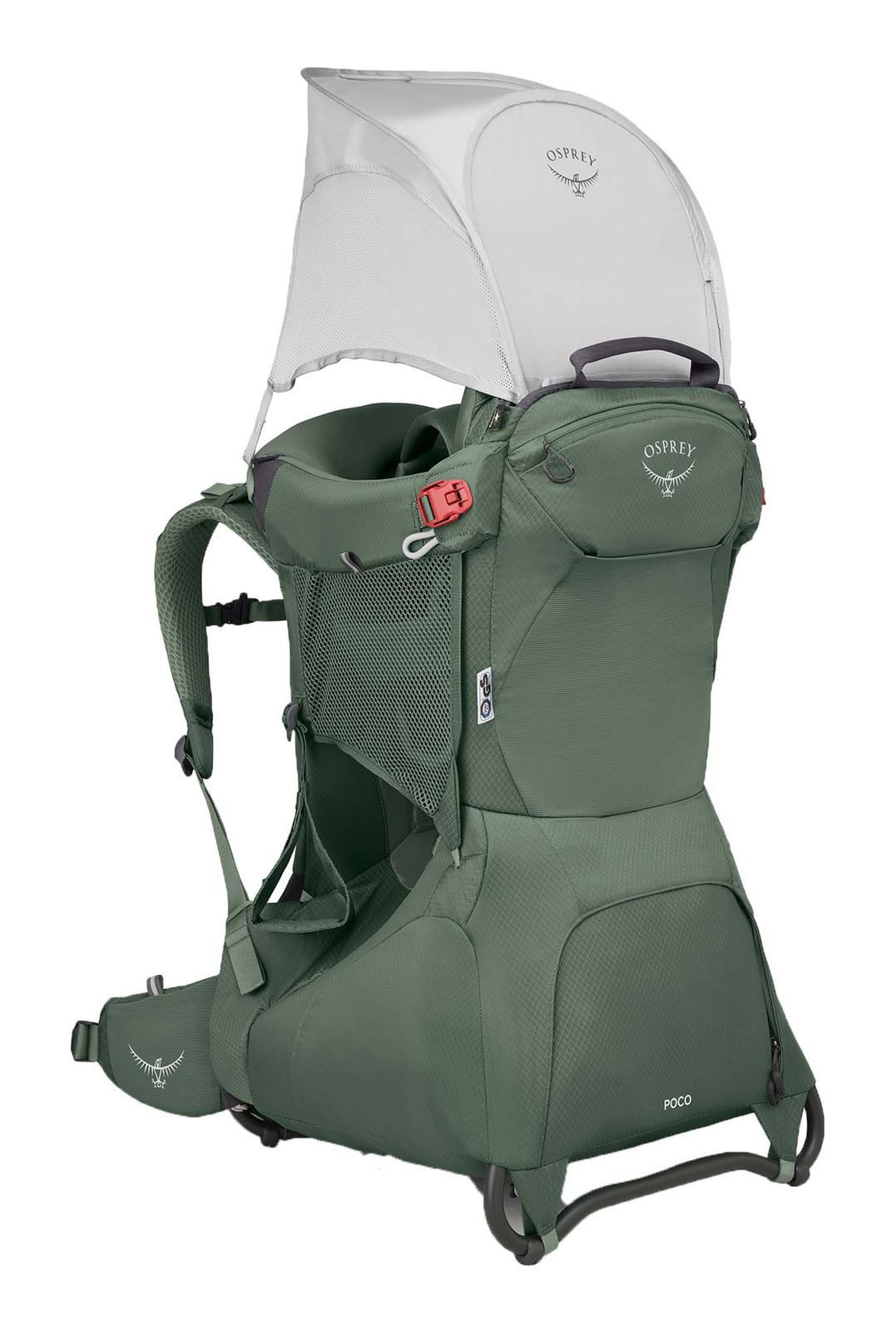 Osprey Babytrage Child Carrier With Raincover (Set, 2-tlg)