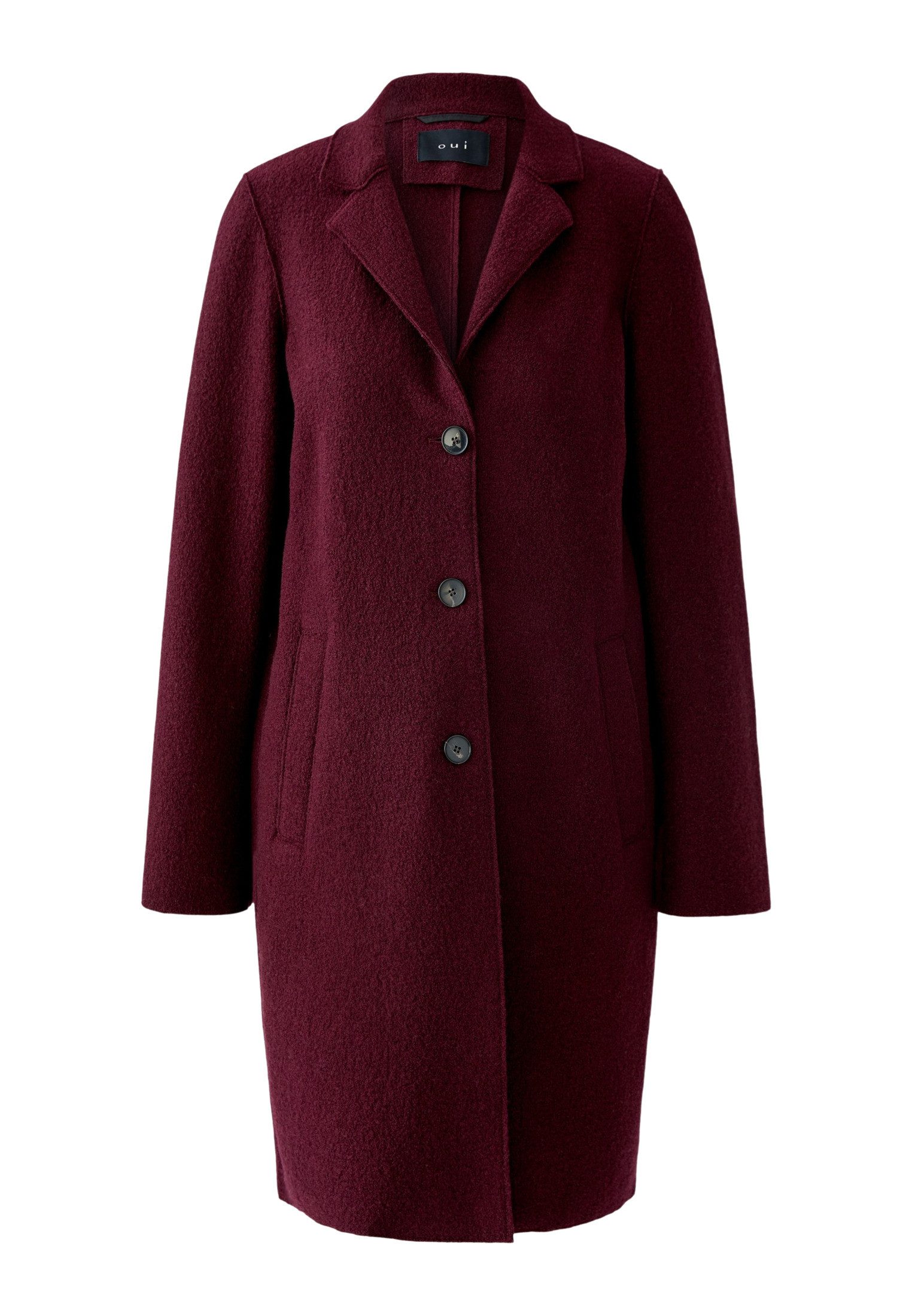 Oui Wollmantel MAYSON Mantel Boiled Wool günstig online kaufen