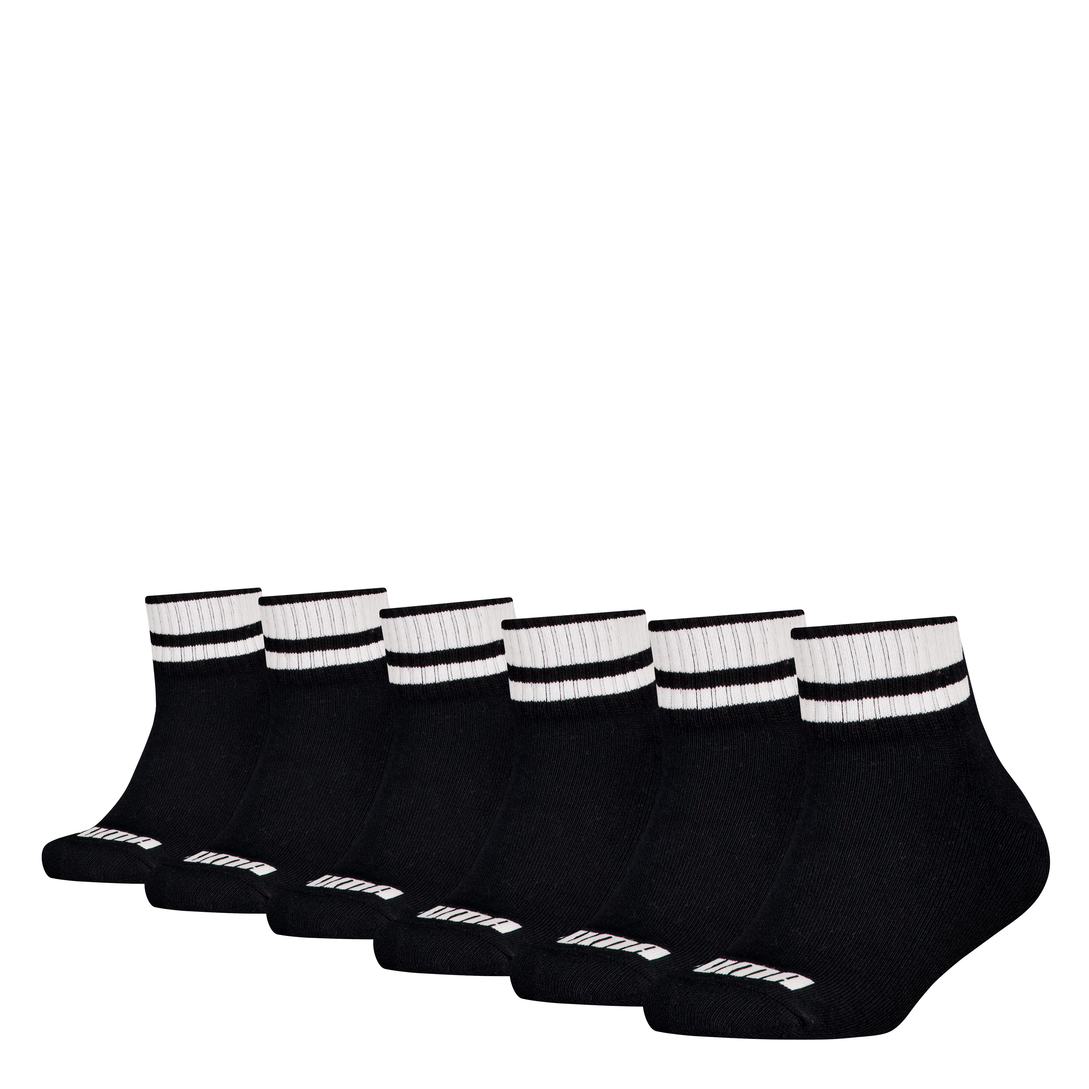 PUMA Kurzsocken PUMA KIDS CLYDE CUSHIONED QUARTER 6P ECOM (6er-Pack) mit gepolstertem Fußbett