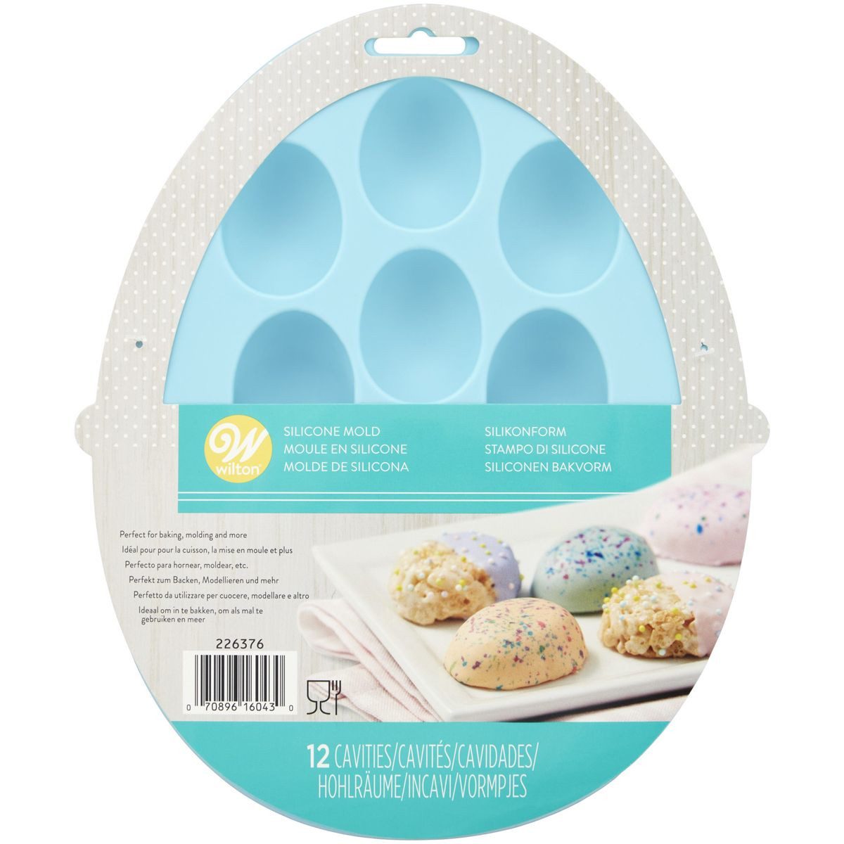 Wilton Silikonform Wilton Silikonform Treat Mold -Ei/Egg-