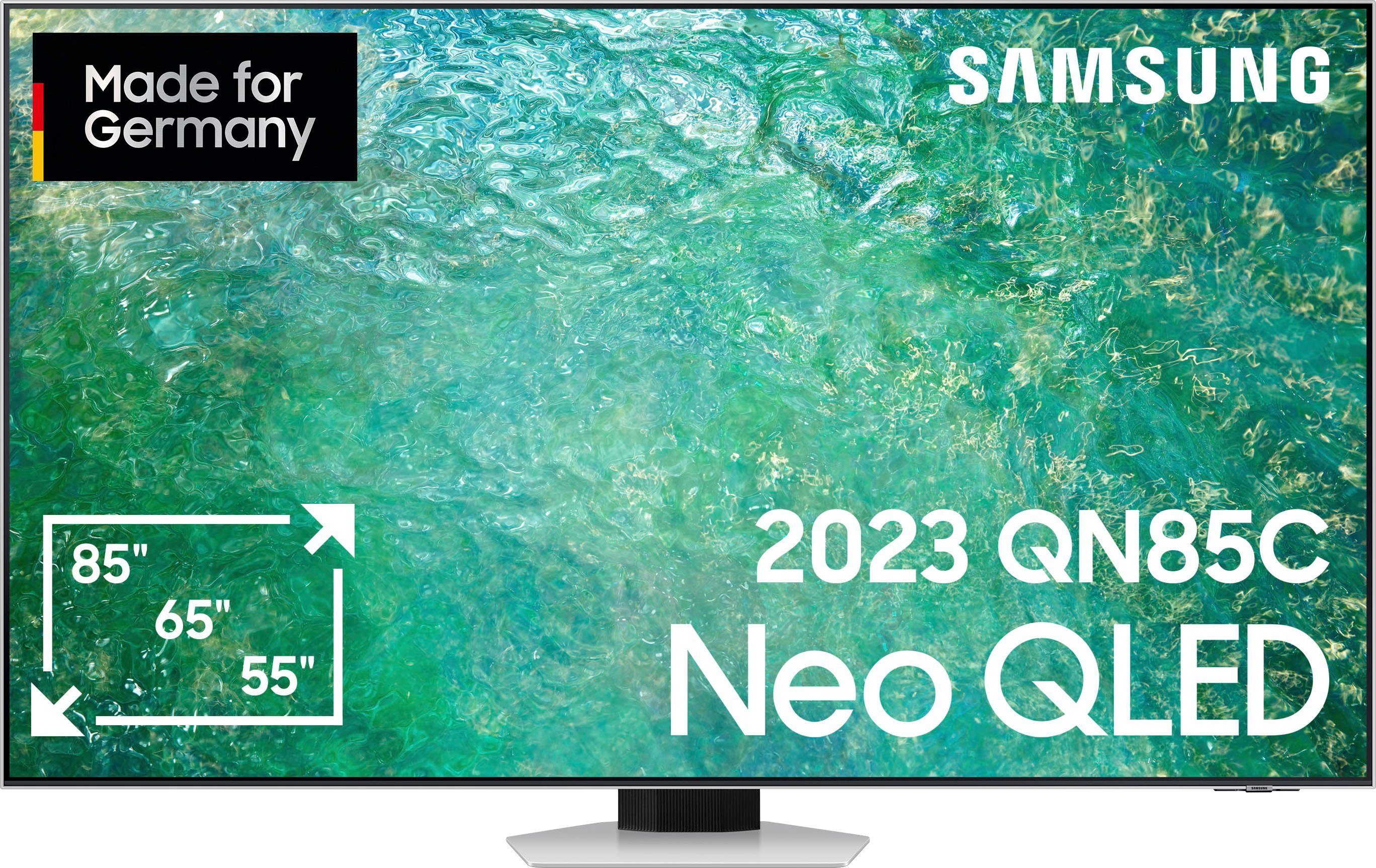 [Preise wurden überarbeitet] Zoll, LED-Fernseher Neo GQ65QN85CAT Prozessor cm/65 Quantum 4K, Gaming Samsung Neural HDR, Hub) Quantum Smart-TV, (163