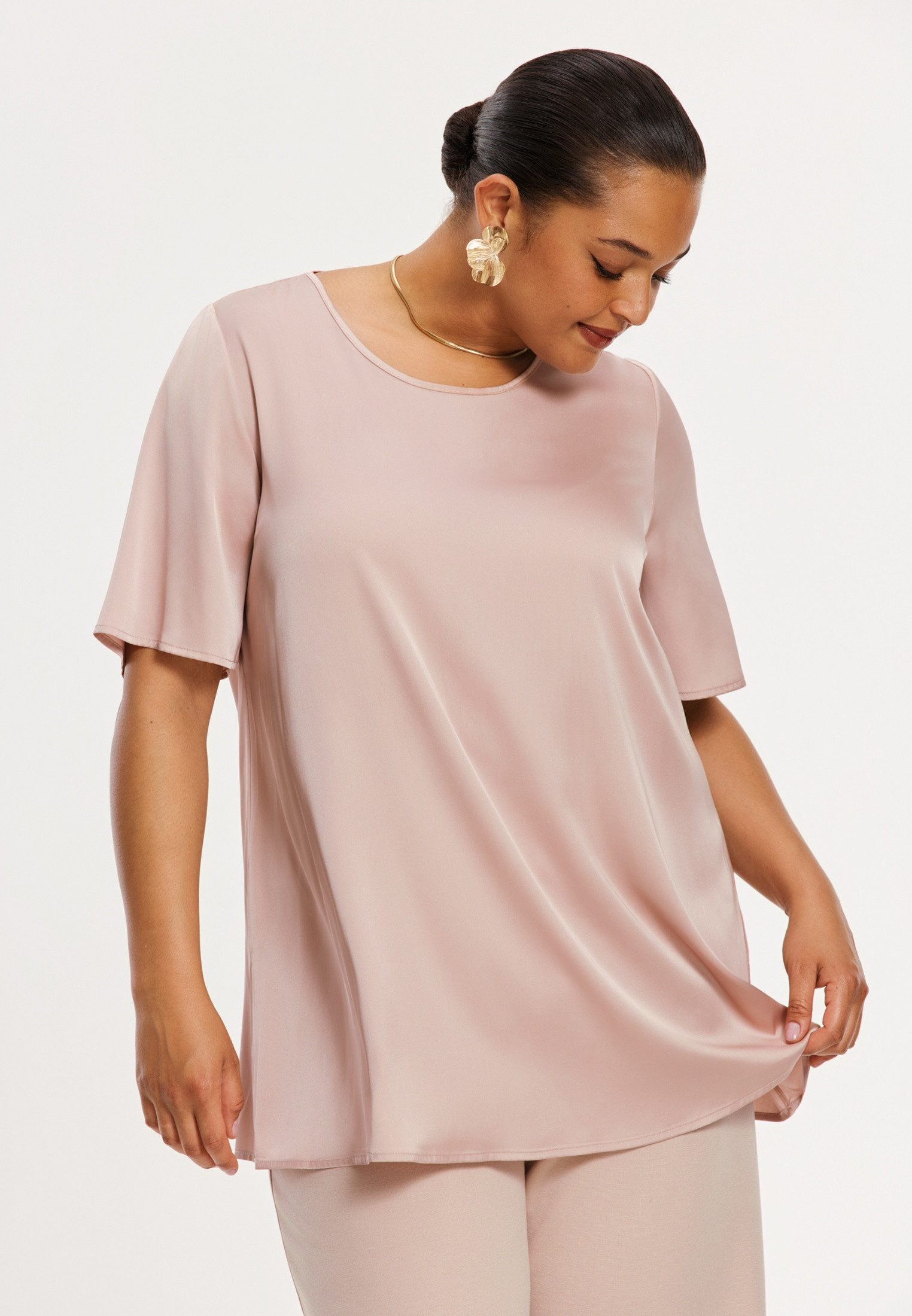 YOEK Langarmshirt Damen T-shirt mit Kurzarm – Bild 5 von 5