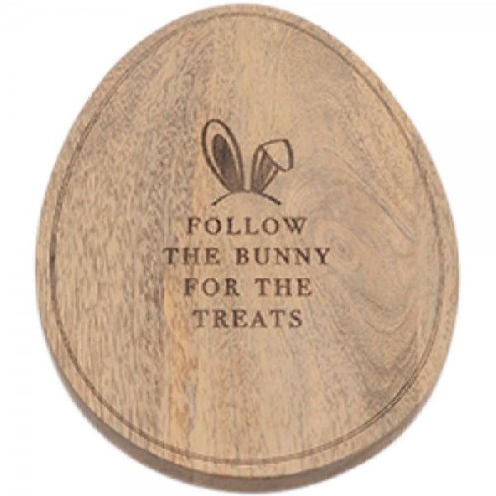 Tablett Serviertablett Follow The Bunny (25x18,5cm)