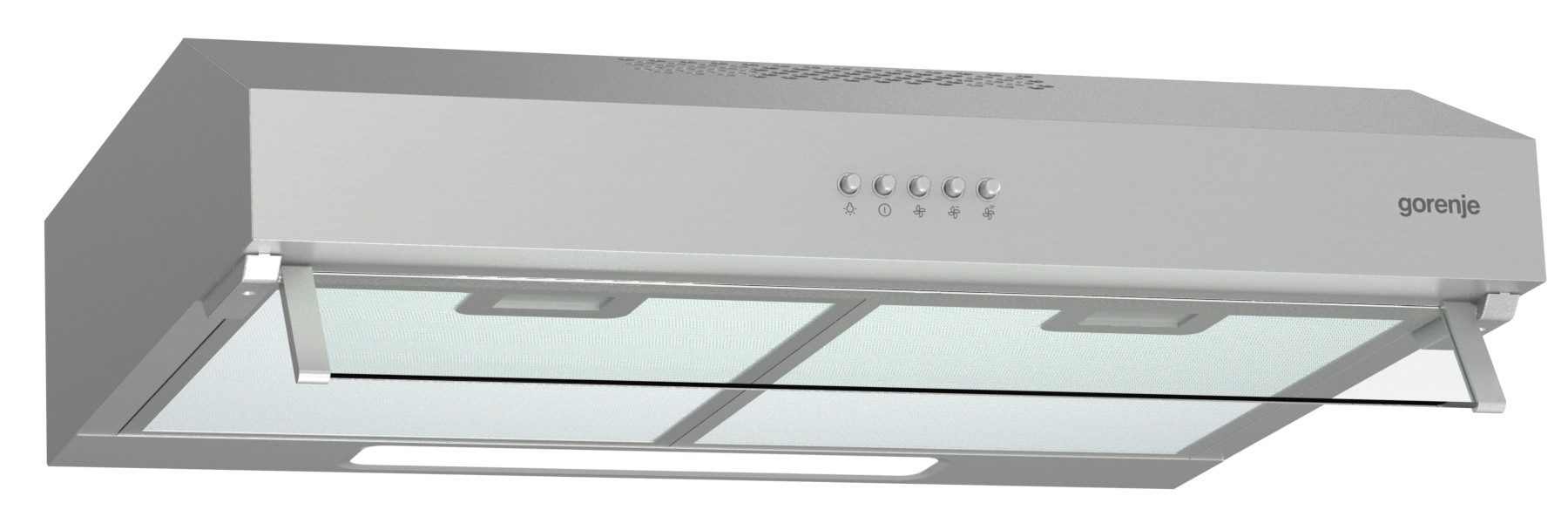 GORENJE Unterbauhaube WHU629AX/M WHU629AX/M, max. Luftleistung 381m³/h