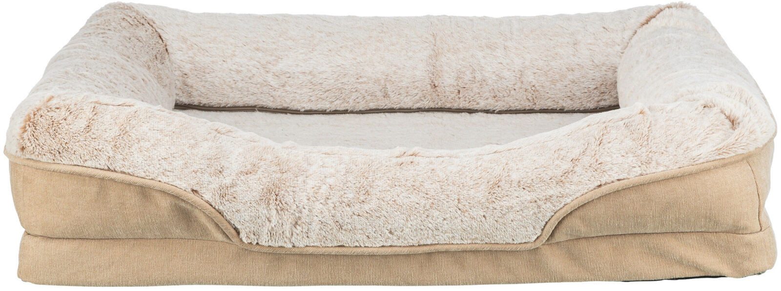 TRIXIE Hundebett Vital Bett Lino Soft - beige - 70 × 55 cm
