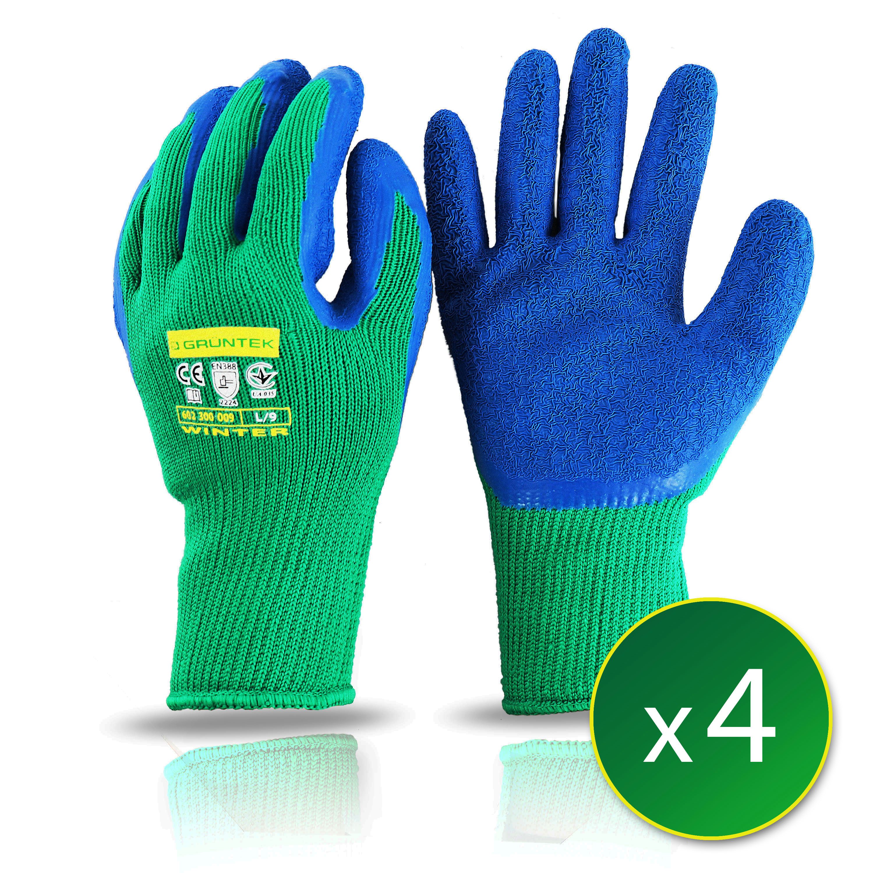 GRÜNTEK Winter-Arbeitshandschuhe THERMO Arbeitshandschuhe mit Thermofutter, günstig online kaufen