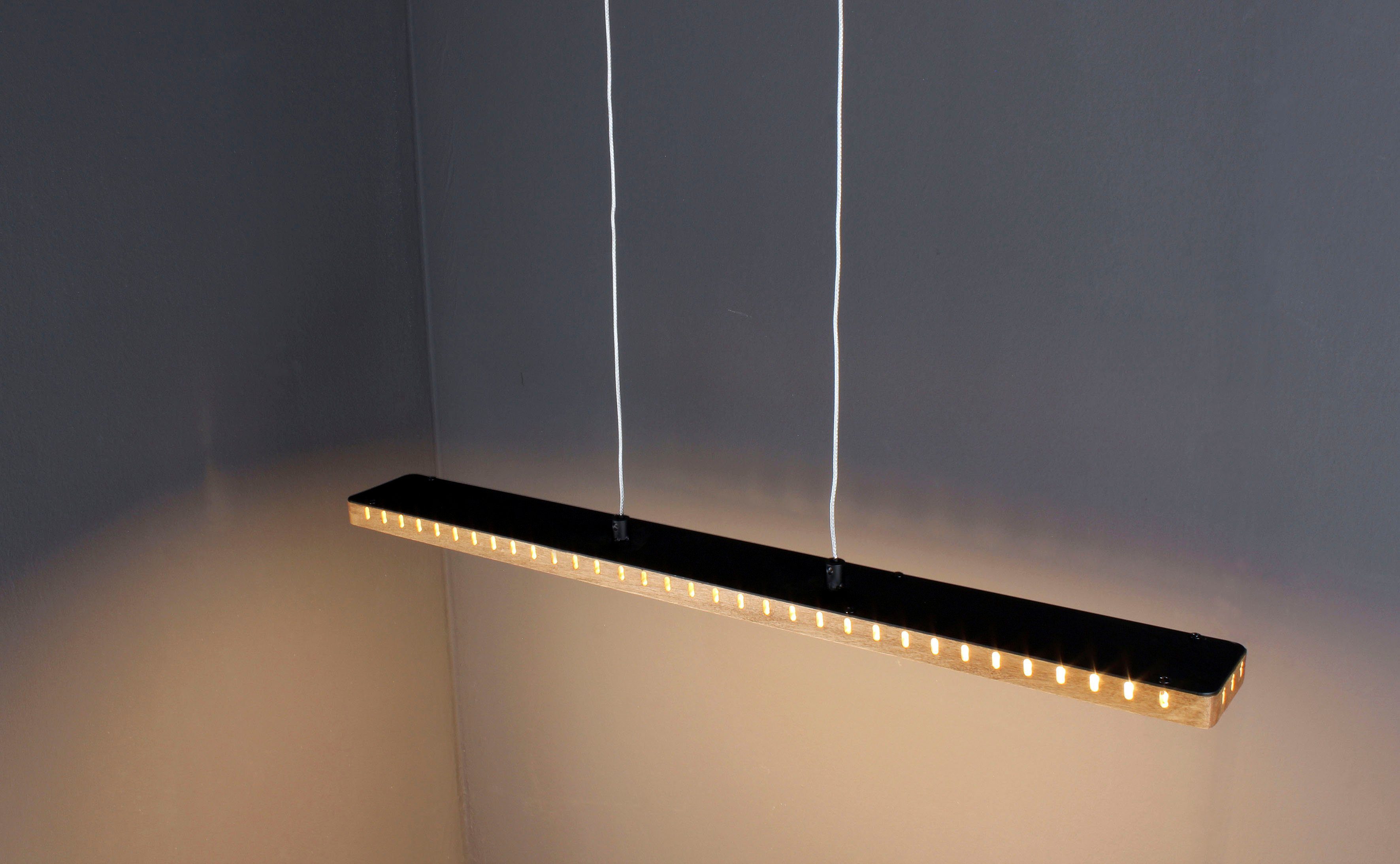 LUCE Design LED Pendelleuchte Solaris, fest LED integriert