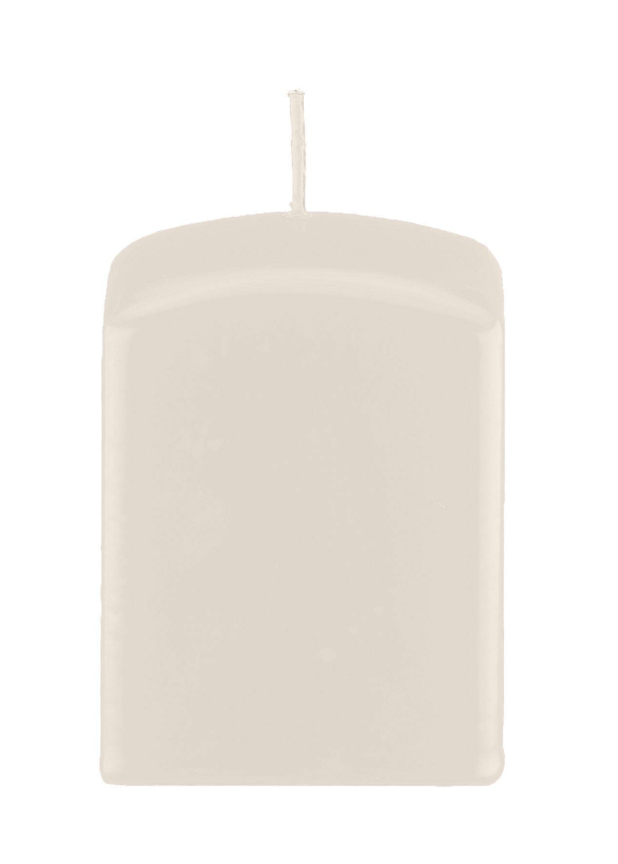 Kopschitz Kerzen Stumpenkerze Quader Kerzen, Quadratische Kerzen Elfenbein 60 x Ø 60/60 mm, 16 Stück
