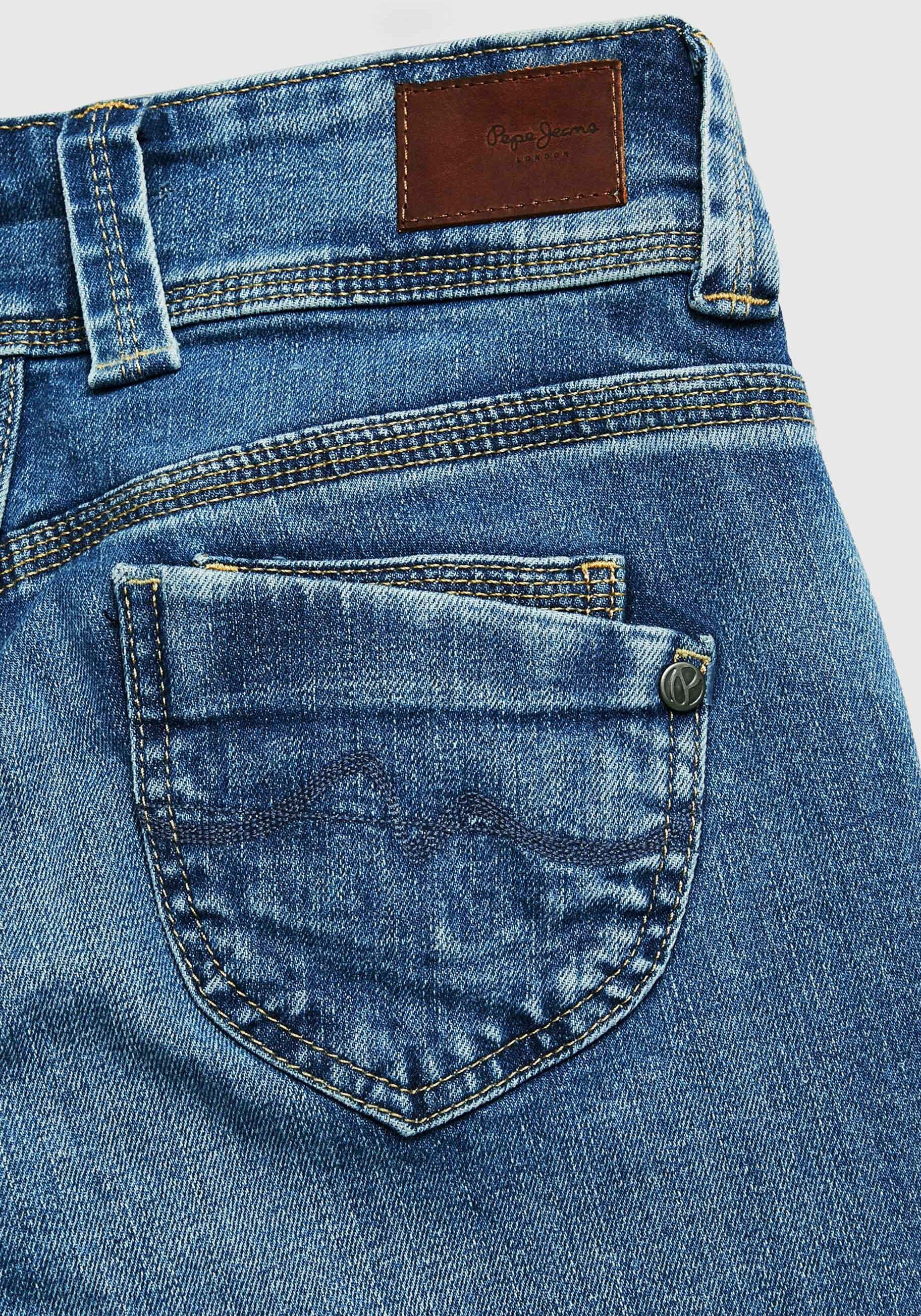 light Regular-fit-Jeans blue mit VENUS Jeans Badge Pepe