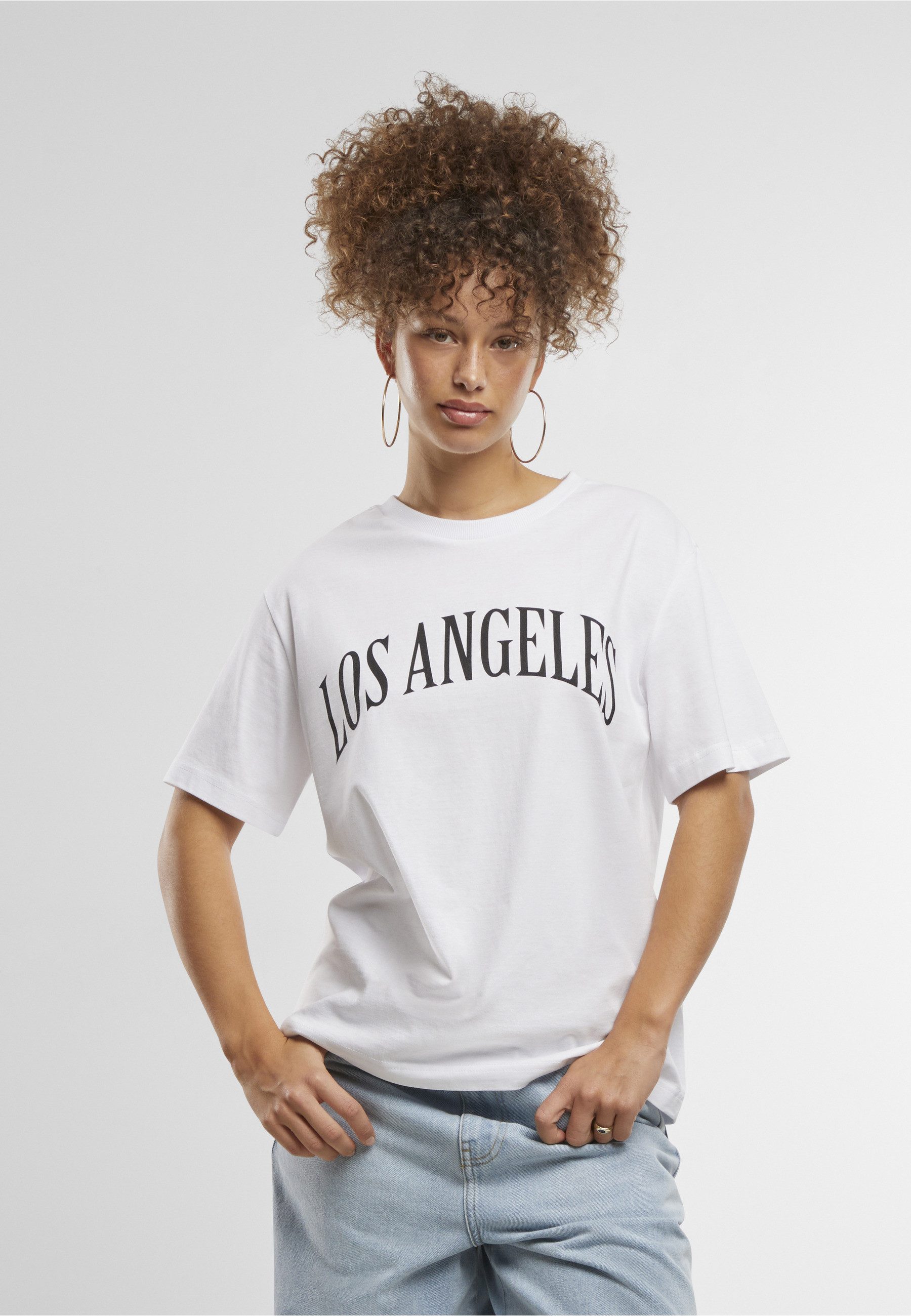 Miss Tee T-Shirt Miss Tee Los Angeles City Wording Tee (1-tlg)