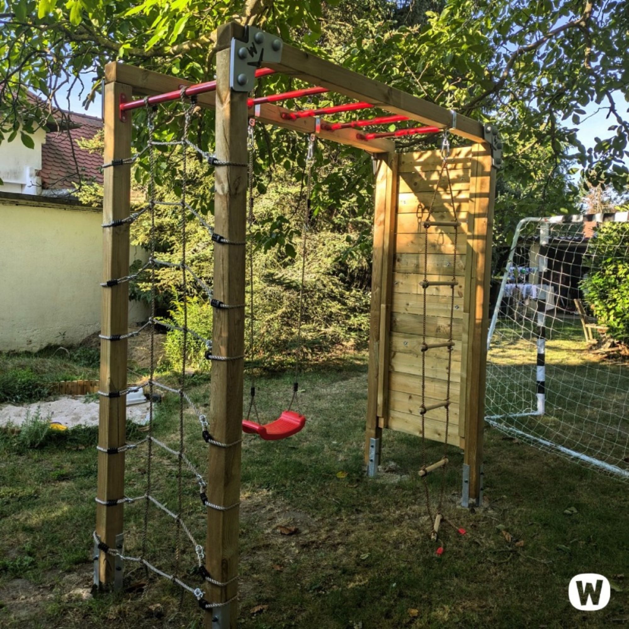 Wickey Klettergerüst Fit Gym 442 – Spiel- & Sportgerät mit Schaukel, (Kraft günstig online kaufen