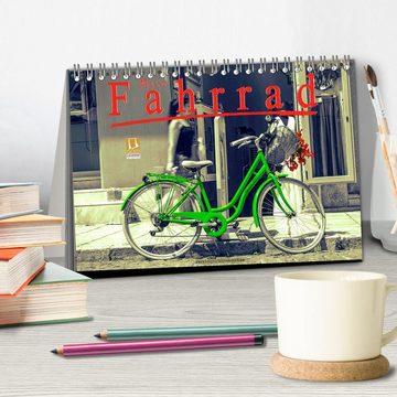 CALVENDO Wandkalender Mein Fahrrad (Tischkalender 2024 DIN A5 quer), CALVENDO Monatskalender