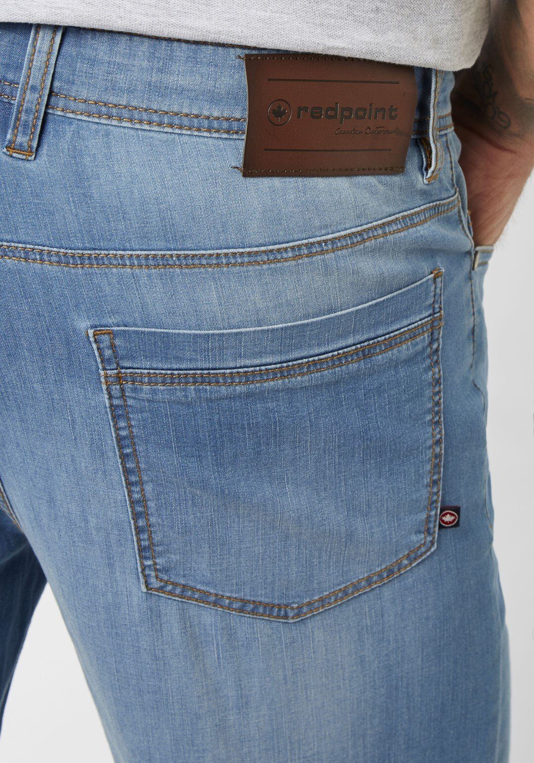 Redpoint Jeansbermudas Markham Jogg Denim Jeansshorts mit Stretch