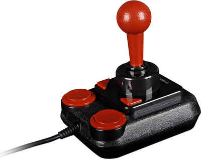Speedlink »Original Speedlink Competition Pro USB KOKA Edition Joystick Retro-Gaming Oldschool Acarde-Stick« Arcade-Joystick (geeignet für Computerspiele, 4 Tasten und einen Stick zum bedienen, Rot und Schwarz)