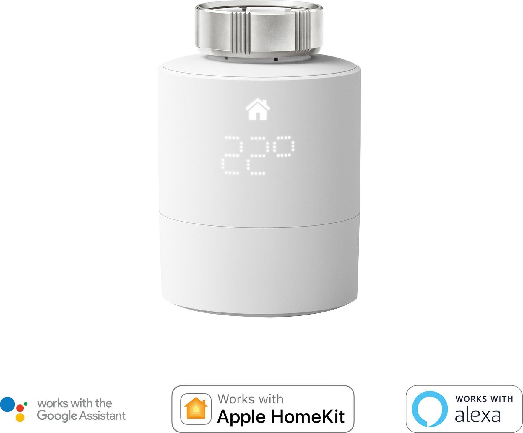 zur Heizkörperthermostat Tado Einzelraumsteuerung, Pack, Smartes - Duo Heizkörper-Thermostat (Packung)