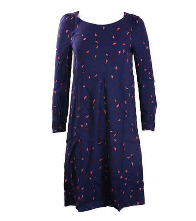 NOA NOA Sommerkleid »NOA NOA Kleid feminines Damen Kleid Langarm mit Allover-Print Sommer-Kleid Blau«