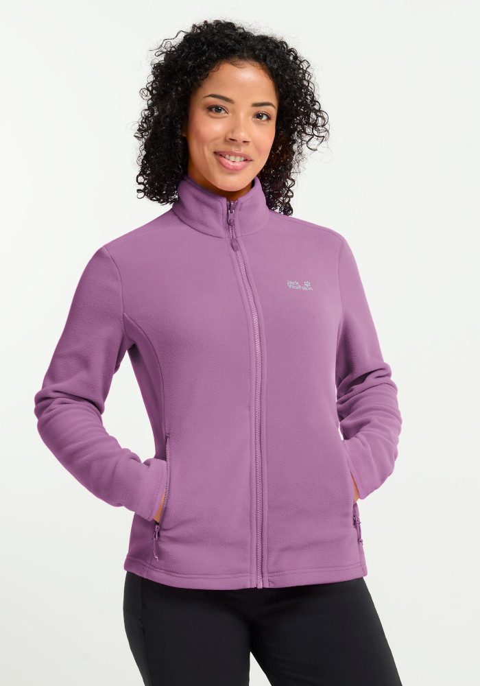 Jack Wolfskin Fleecejacke TAUNUS 100 FZ W Fleecejacke, 3-in-1 System kompatibel, Verbindungsschlaufen