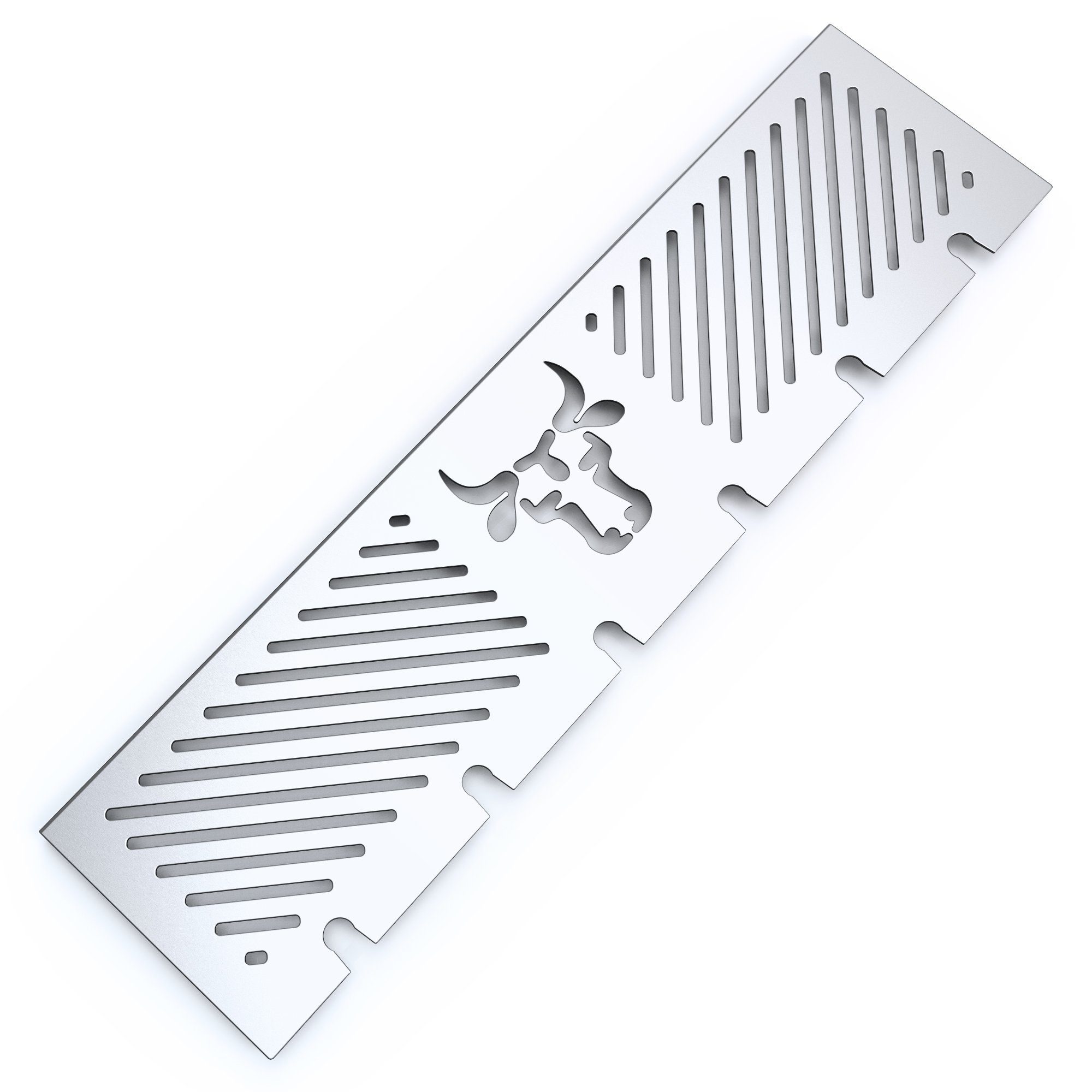 tuning-art Warmhalte-Grillrost WH17 Edelstahl Warmhalterost passgenau für Napoleon Lex 485 Rostfrei