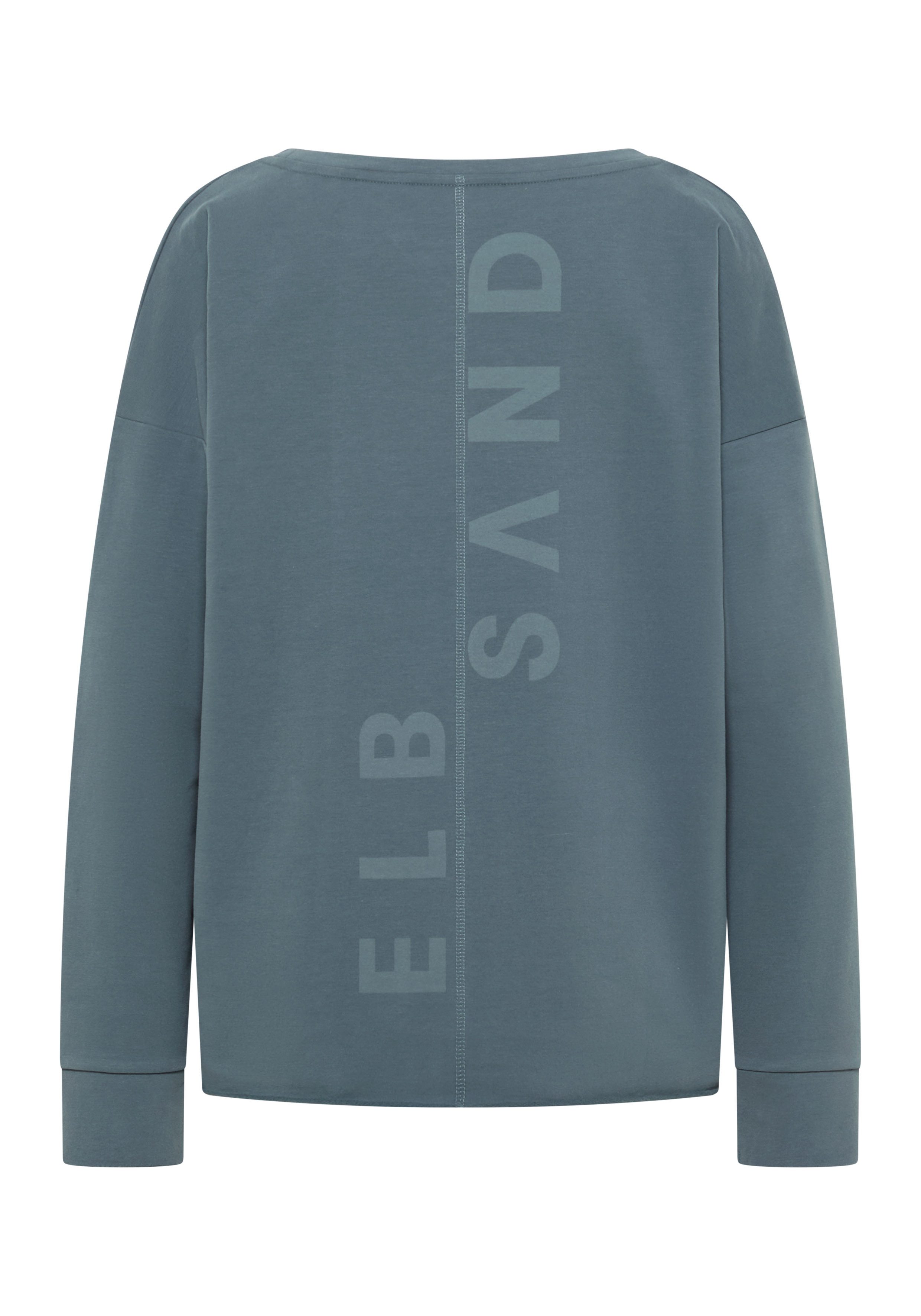 Elbsand Sweatshirt Riane Rundhalsausschnitt, leicht kastige Schnittform