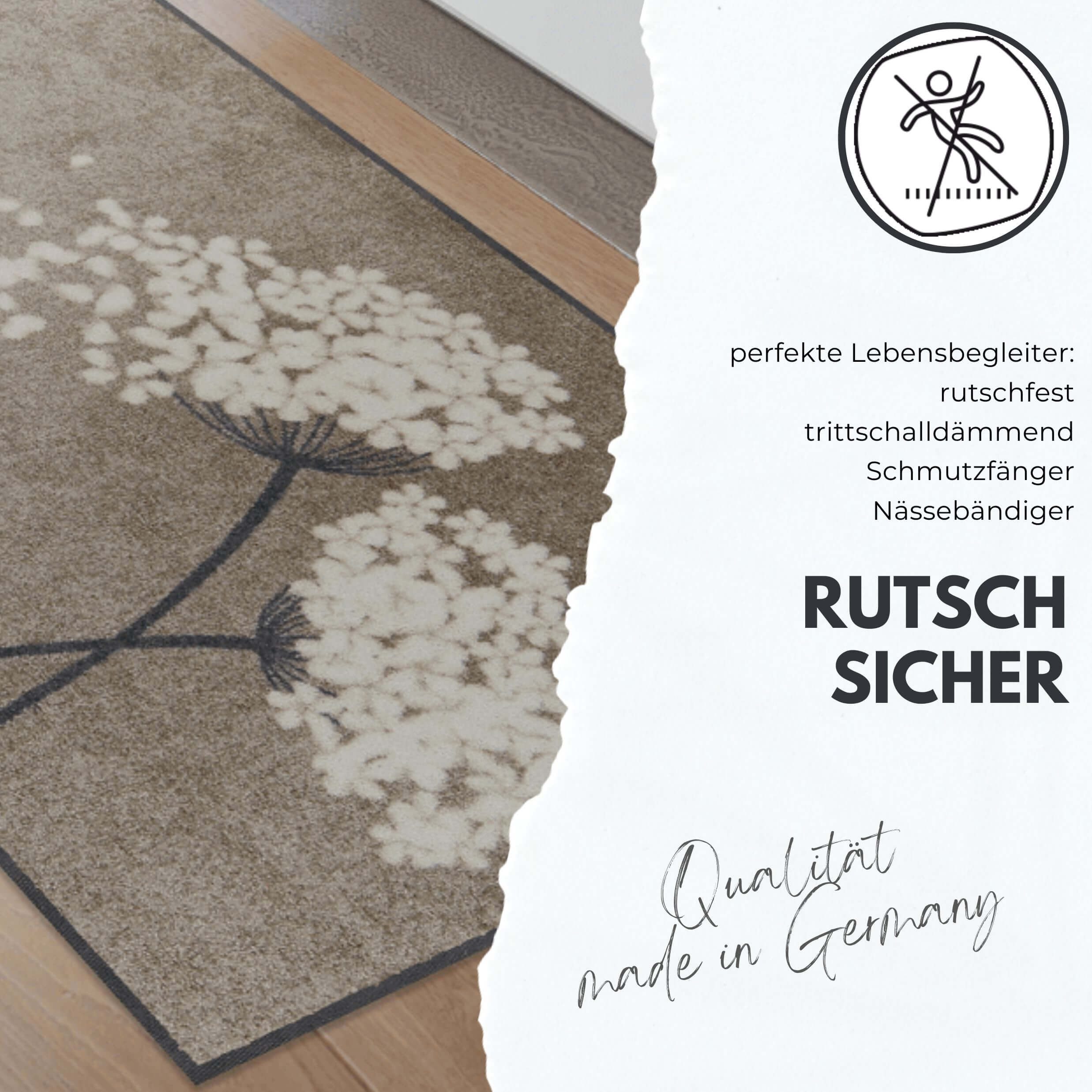Salonloewe Läufer Fußabtreter klein 30x75 Camping Lovers, Läufer Mini, Höhe: 300 mm