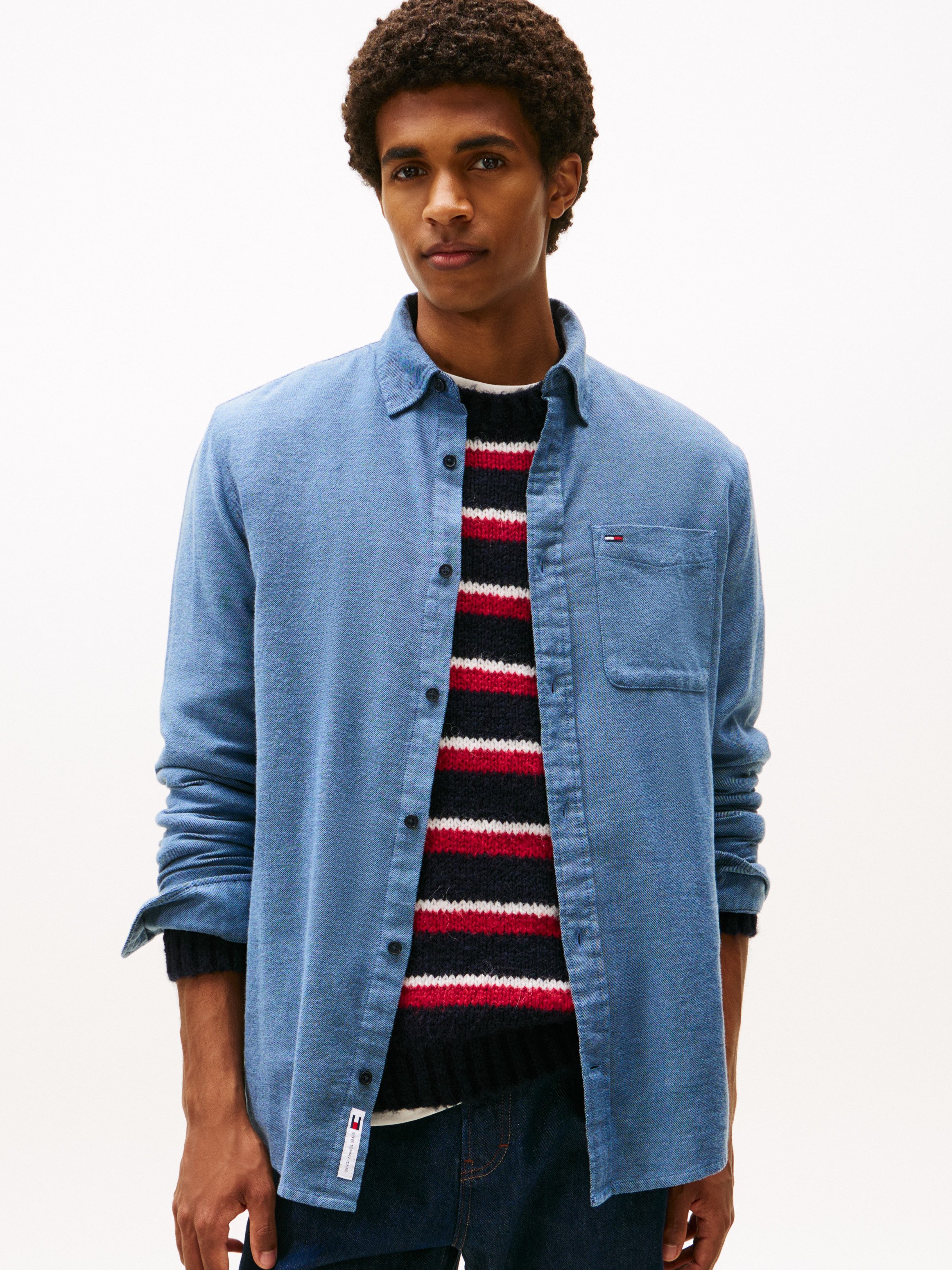Tommy Jeans Flanellhemd TJM FLANNEL regular günstig online kaufen