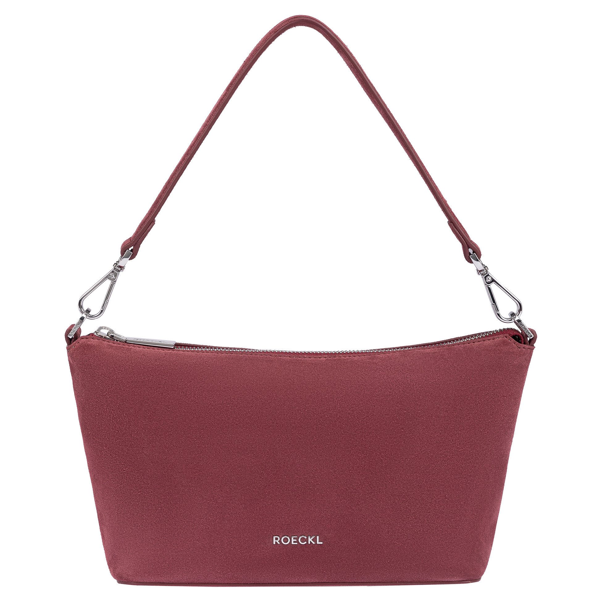 Roeckl Umhängetasche Gaia Veloursleder, Kleine Schultertasche