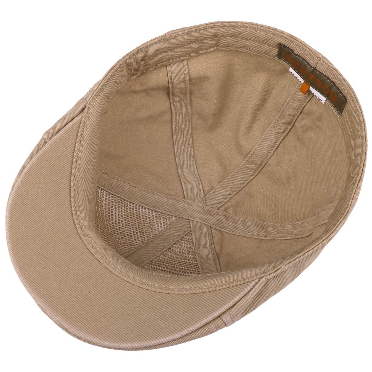 Stetson Flat Cap (1-St) Schirmmütze mit Schirm