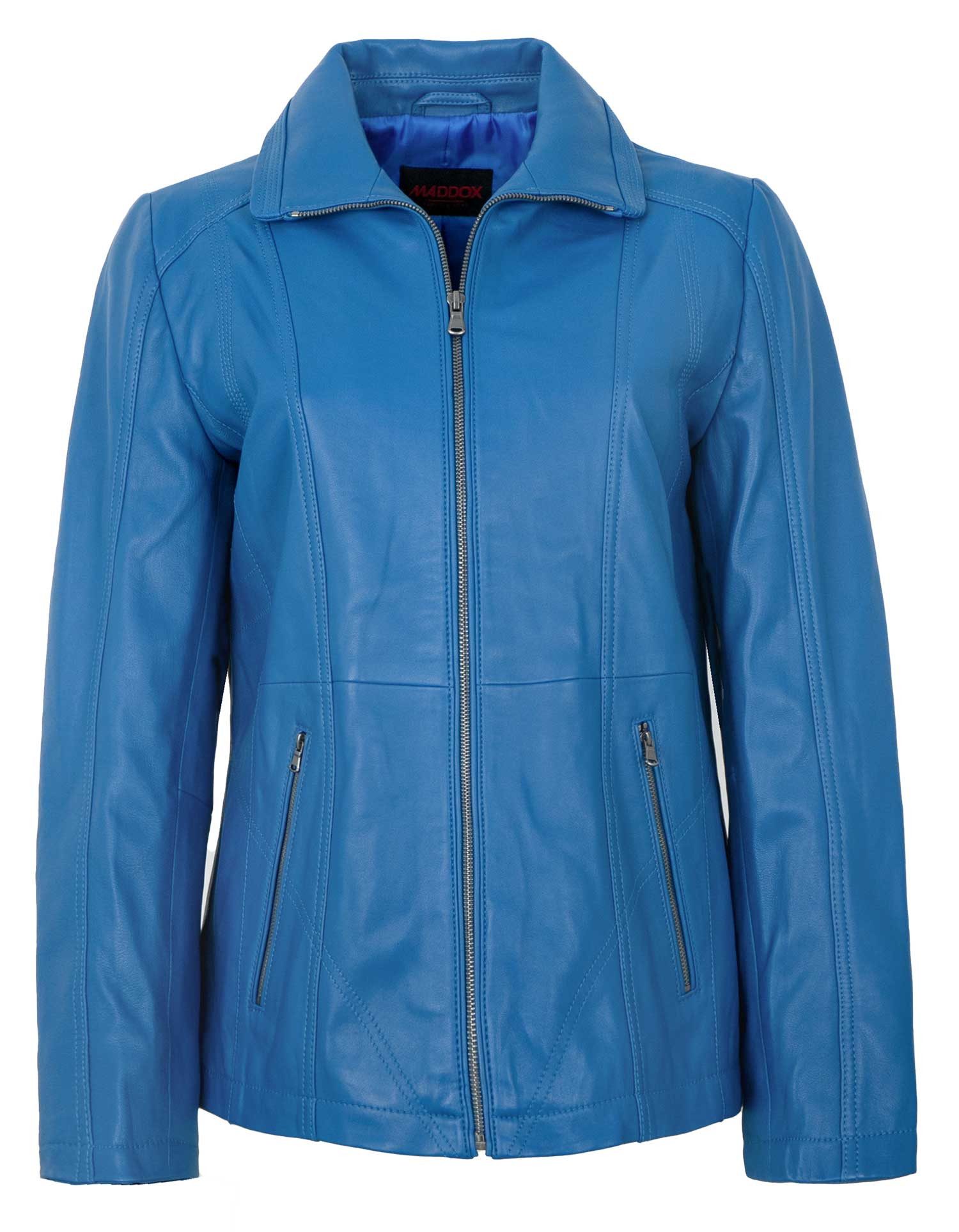 Lederjacke Line