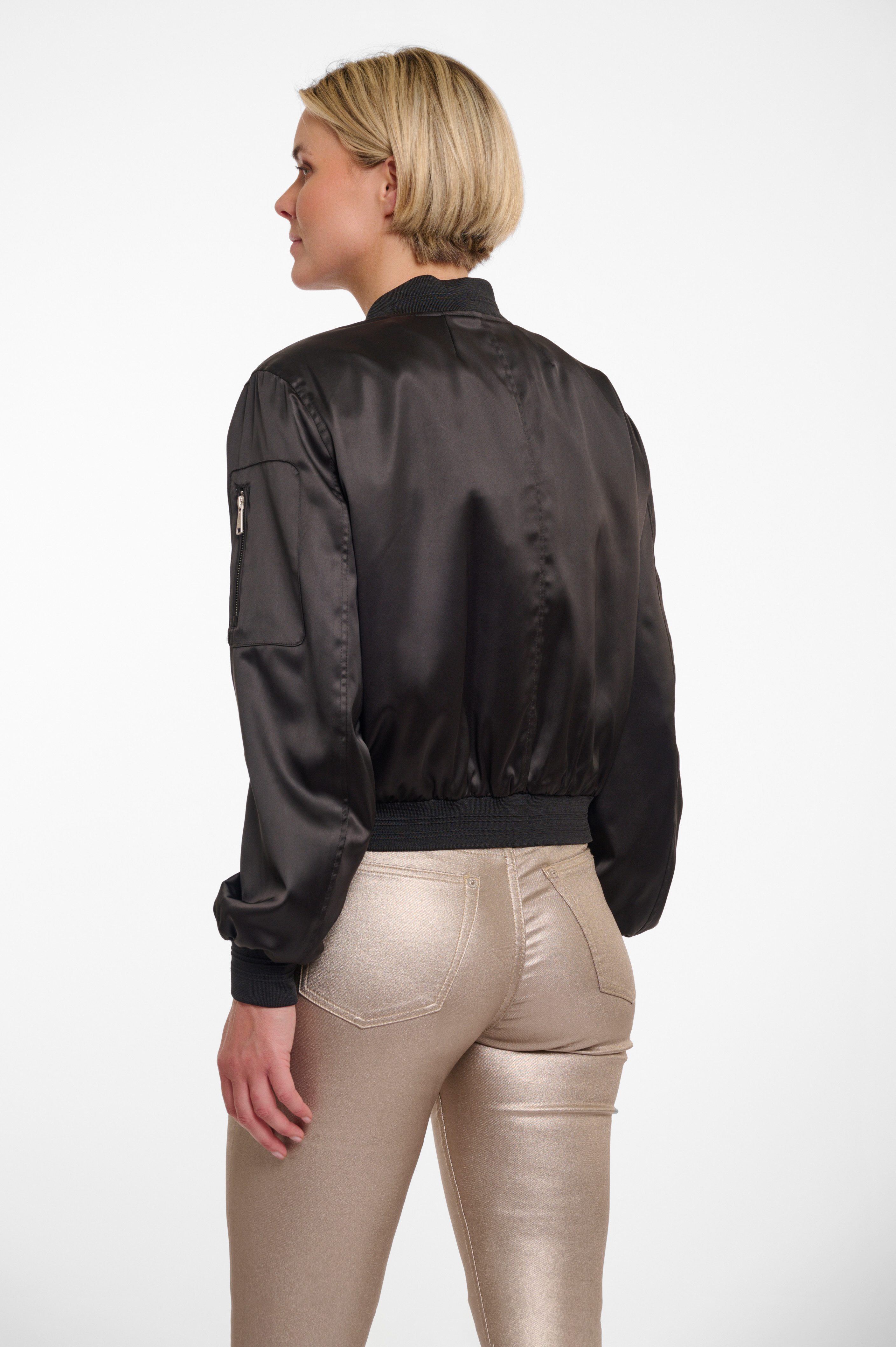 Rino & Pelle Blouson BANNER mit falscher Tasche am Ärmel günstig online kaufen