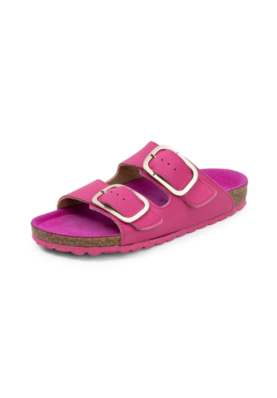 vitaform Damen Pantoletten Softnappaleder Pantolette